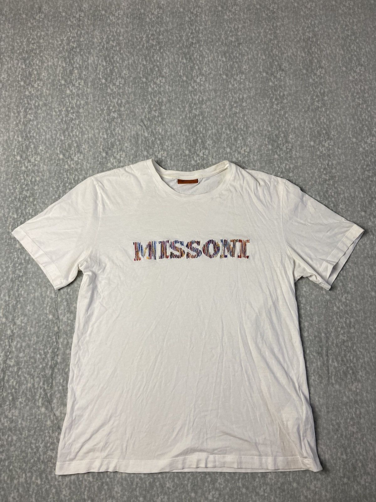 Missoni Missoni Emboidered Logo T-Shirt Size US S / EU 44-46 / 1 - 1 Thumbnail