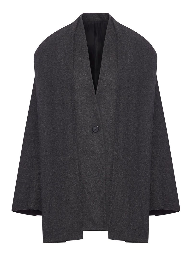 Toteme BLAZER WITH WOOL BLEND SCARF Size M / US 6-8 / IT 42-44 - 1 Thumbnail
