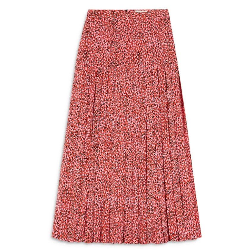 Ted Baker MINT Ted Baker Pleated Side Slit Zandi Midi Skirt 0 (2-XS) Size 25" / US 0 / IT 36 - 3 Thumbnail