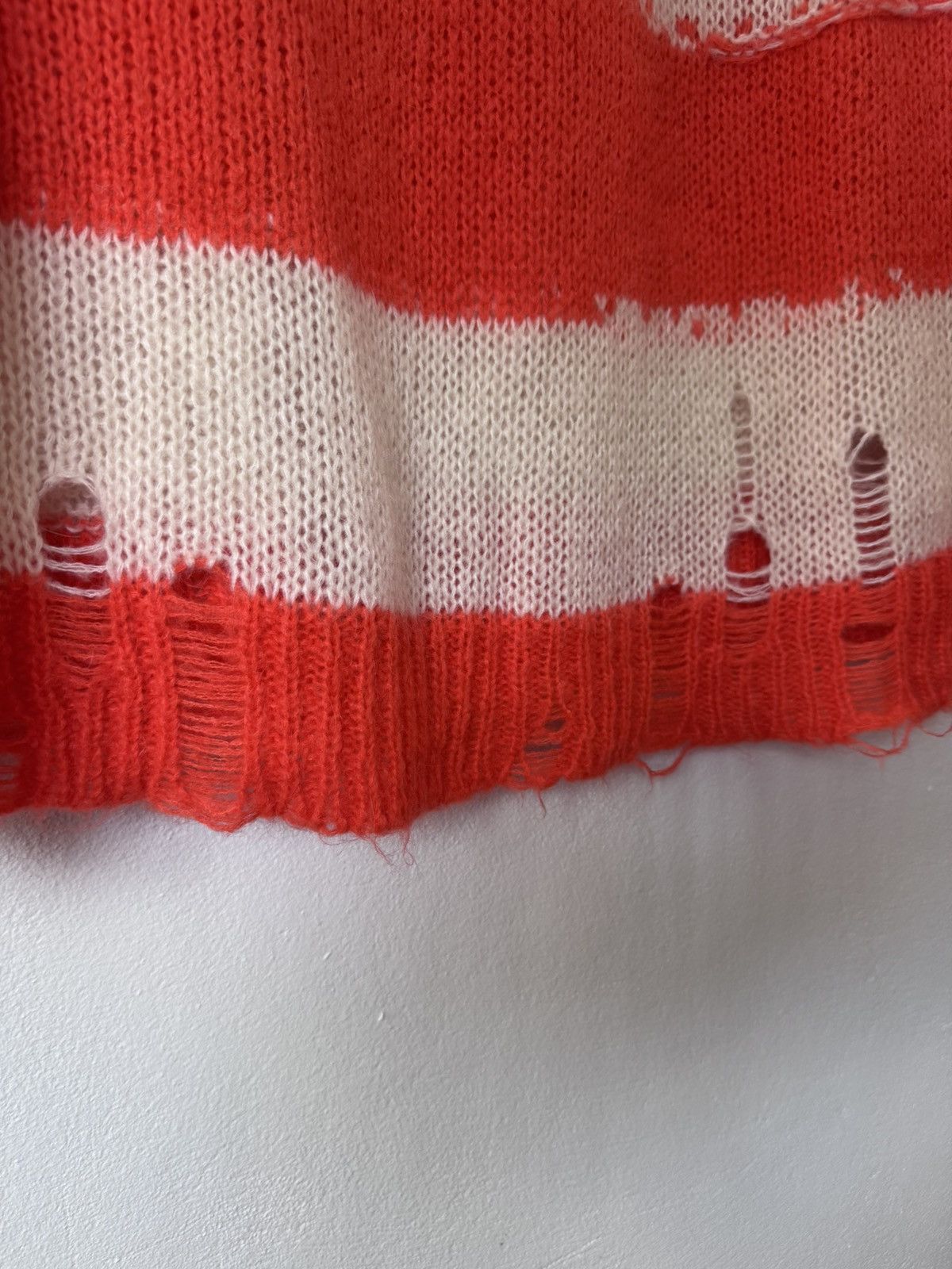 Acne Studios Acne Studios Distressed Knit Size US S / EU 44-46 / 1 - 4 Thumbnail