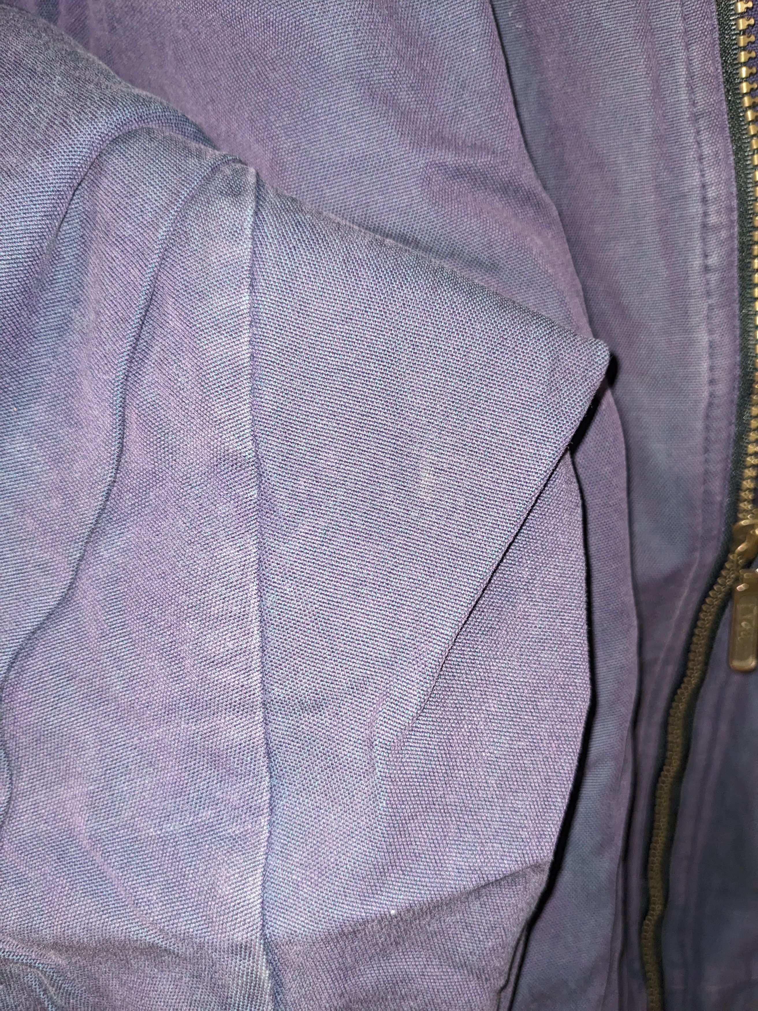 L.L. Bean × Vintage Vintage 90s L.L. Bean Purple Lined Blanket Detroit Jacket Size US L / EU 52-54 / 3 - 4 Thumbnail