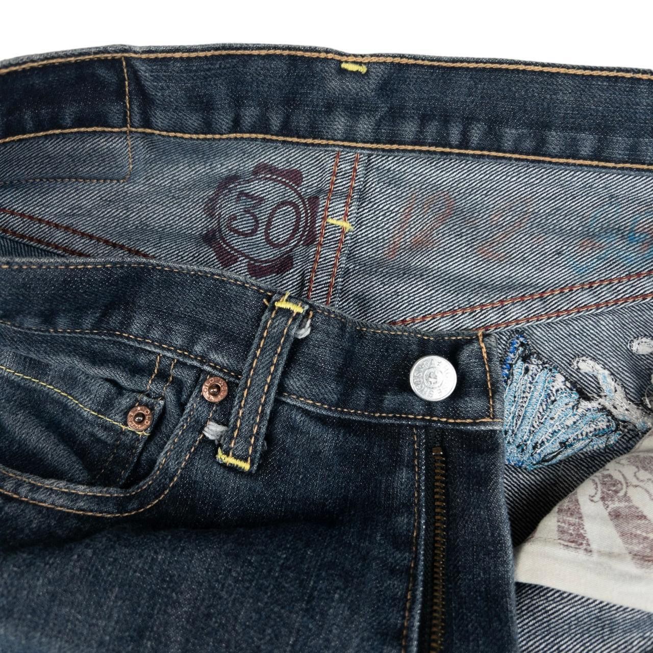 Other Sugoi Embroidered Koi Fish Japanese Denim Jeans Size W30 Size US 30 / EU 46 - 6 Thumbnail