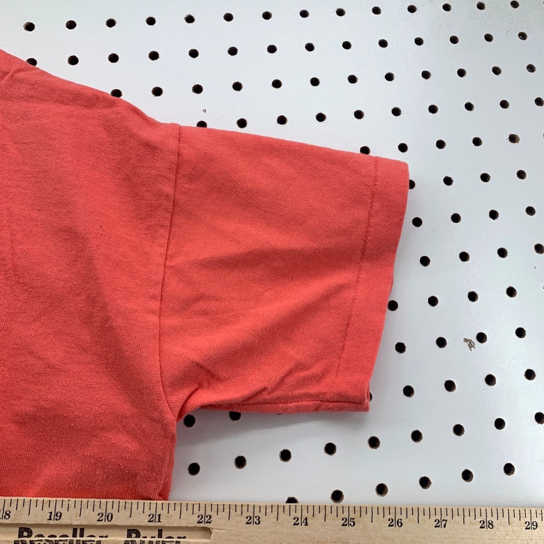 Pinko VINTAGE Jackson Hole Shirt Womens L Coral Pink Embroidered 90s 21x23.5 Printed Sportswear T-Shirt Size L / US 10 / IT 46 - 7 Thumbnail