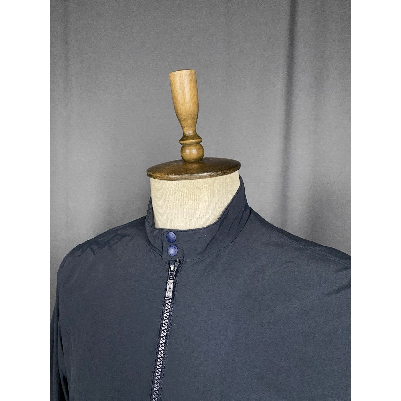 Barbour Barbour Int. Runnel Men's Blue High Neck Bomber Jacket Size Size US S / EU 44-46 / 1 - 6 Thumbnail
