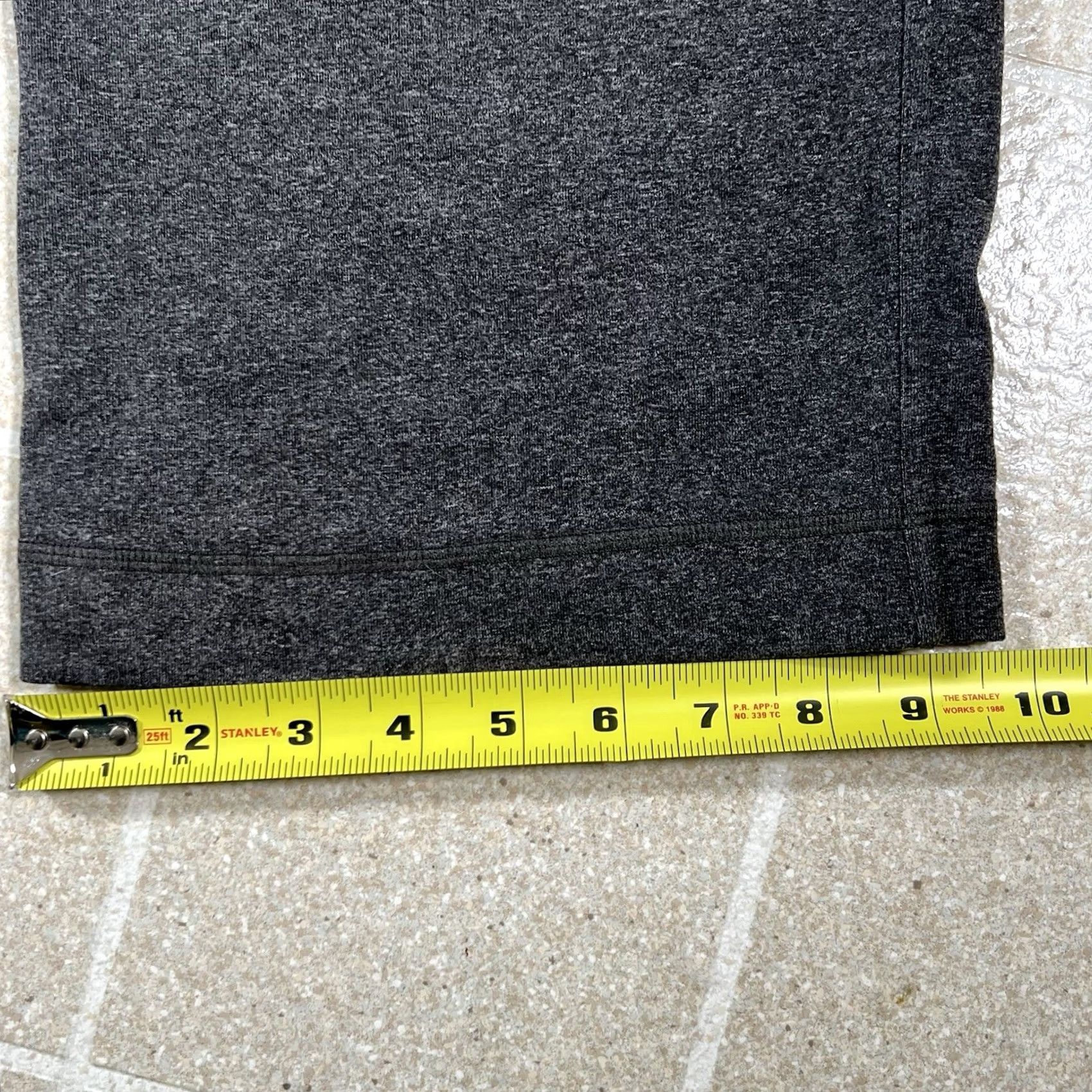 Lululemon Lululemon Sweatpants Mens Large Heather Gray Straight Leg 31" Inseam Pants Size US 33 - 7 Thumbnail