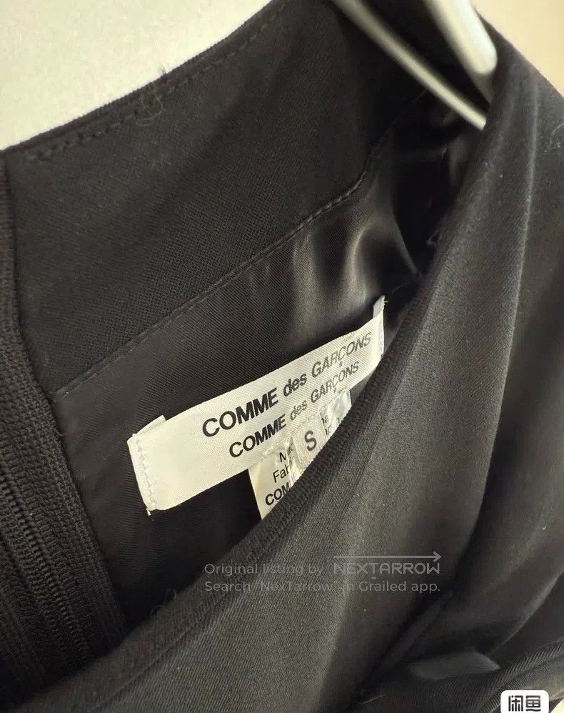 Comme des Garcons Comme Des Garcons Black Bow Tie Dress, Retro Design, Pleat Size S / US 4 / IT 40 - 3 Thumbnail