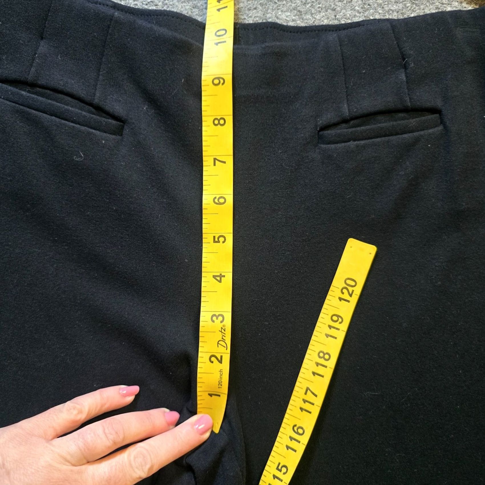 J. Jill J. Jill Pants Womens Small Black Wide Leg Ponte Stretch Capsule Minimal Casual Shirt Size 28" / US 6 / IT 42 - 6 Thumbnail