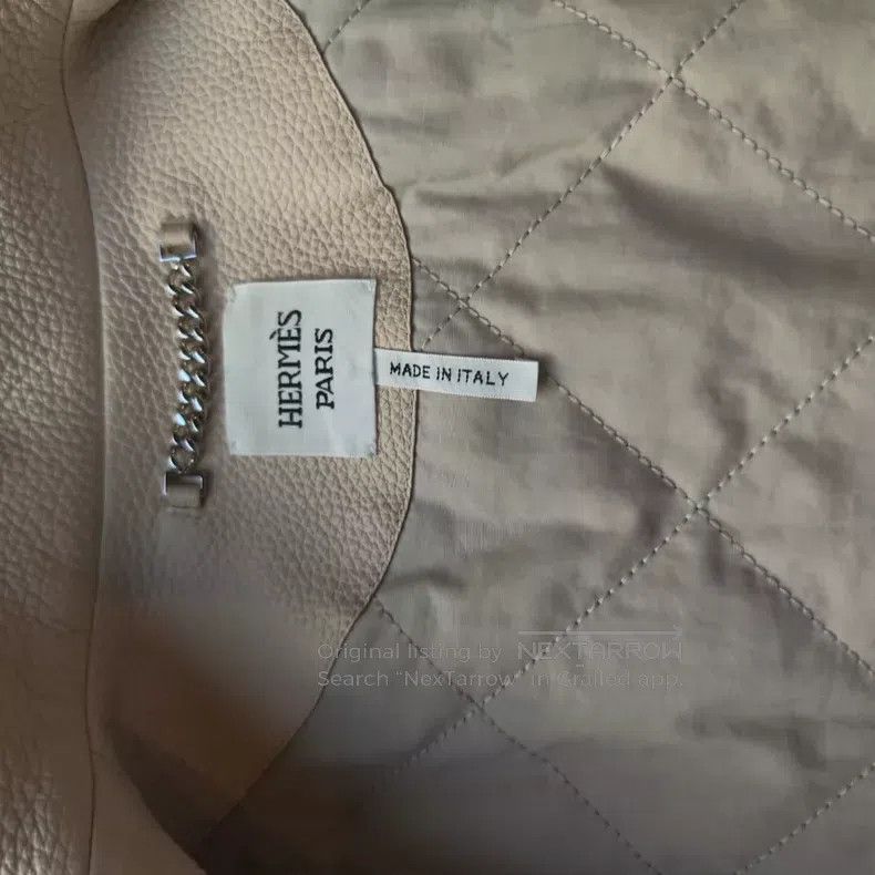 Hermes Hermes Deerhide Leather Jacket Size XXS / US 00 / IT 34 - 6 Thumbnail