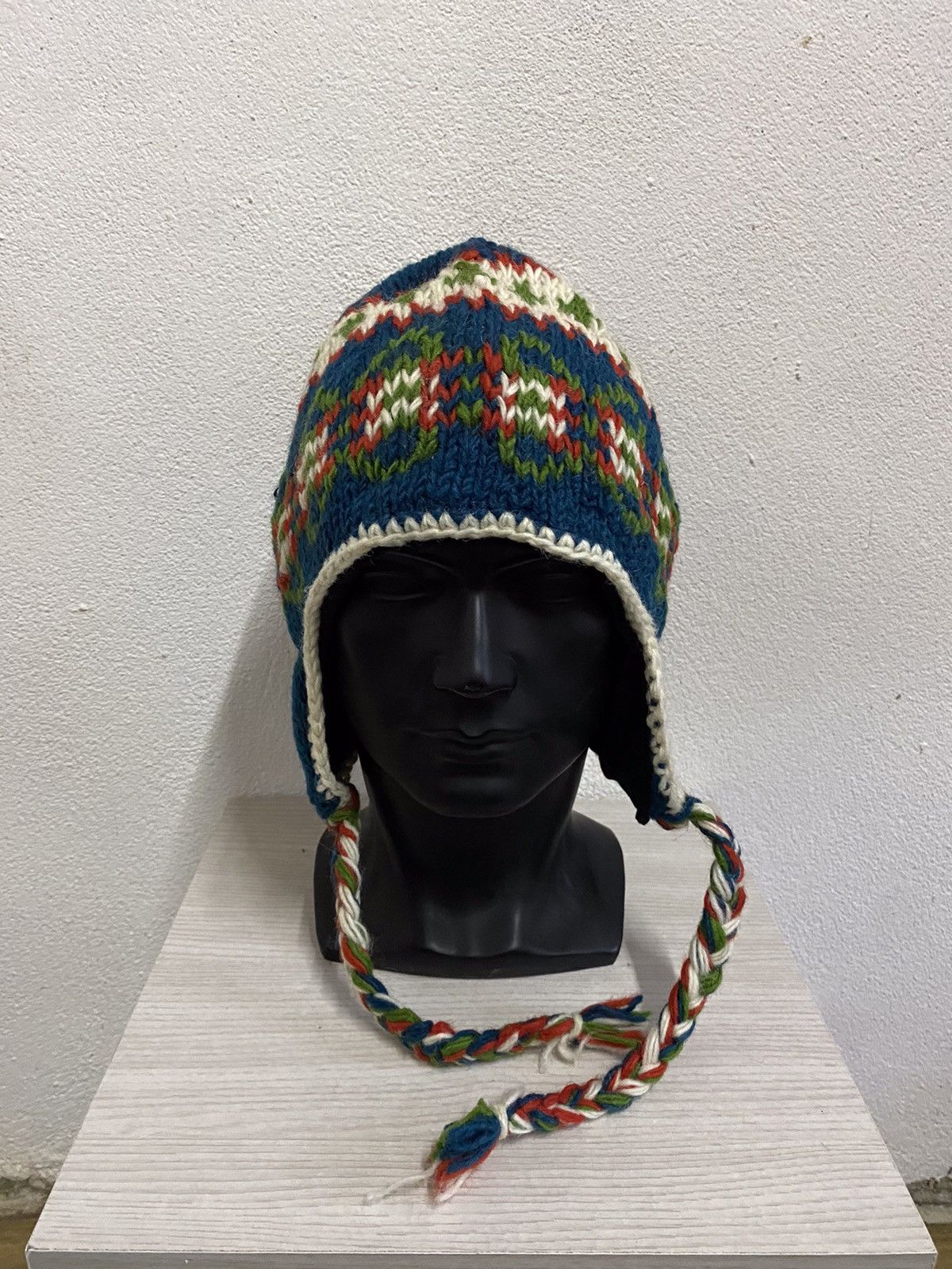 Japanese Brand Japanese Brand Earflap Beanie Hat Size ONE SIZE - 2 Thumbnail