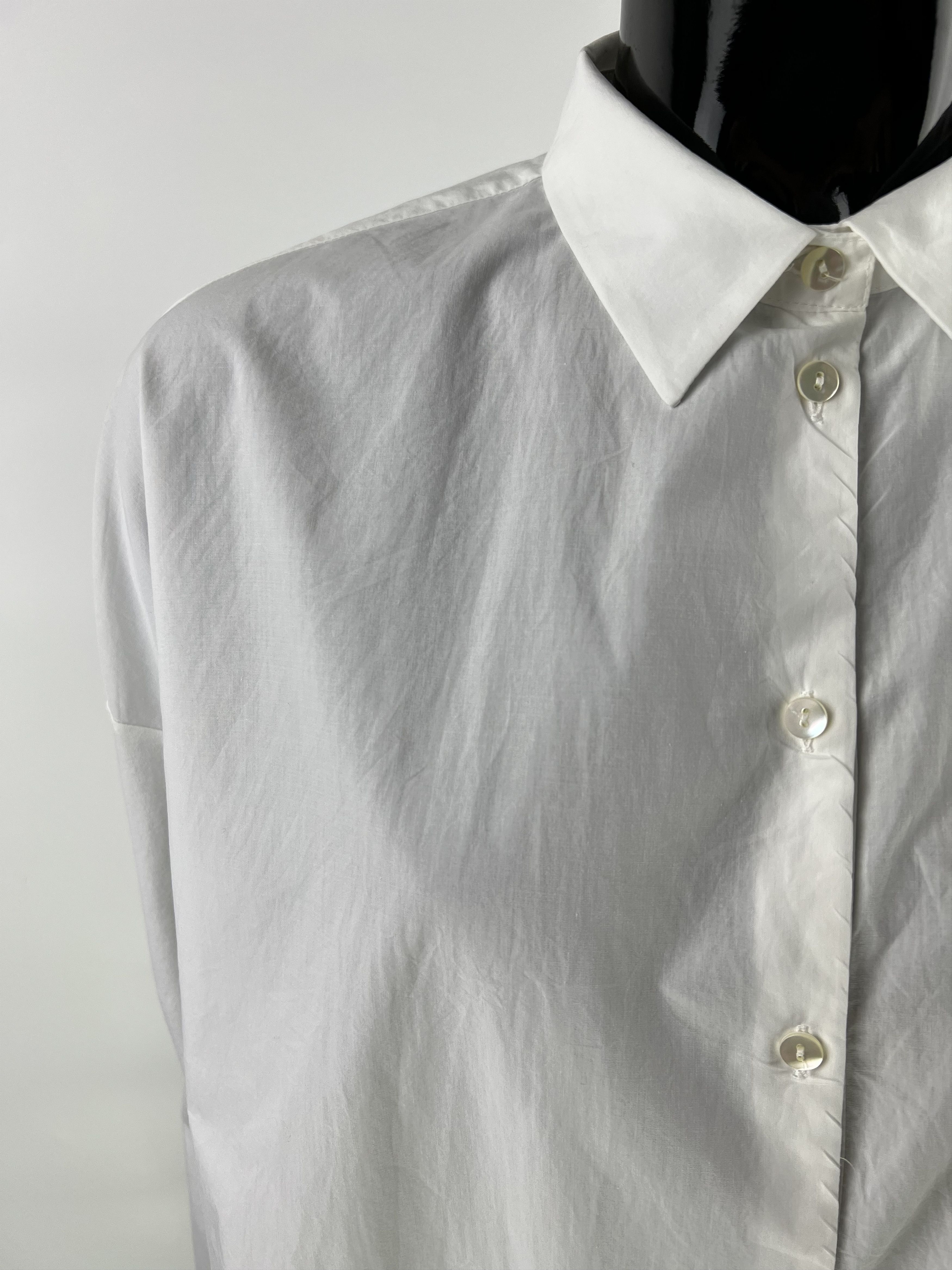 Other Antonelli Firenze White Button Up Shirt Blouse Size US 12 Size L / US 10 / IT 46 - 6 Thumbnail