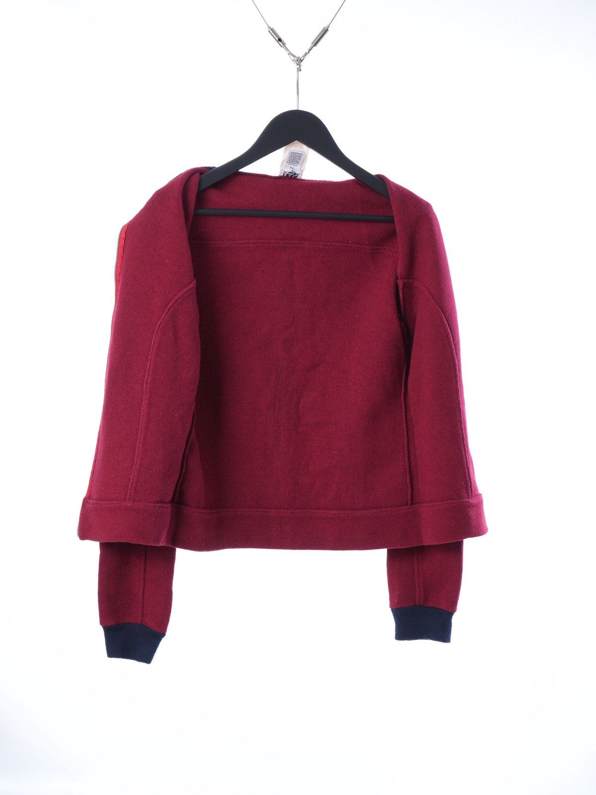 Dolce & Gabbana Women's D&G Full Zip Merino Wool Sweater M Size M / US 6-8 / IT 42-44 - 7 Thumbnail