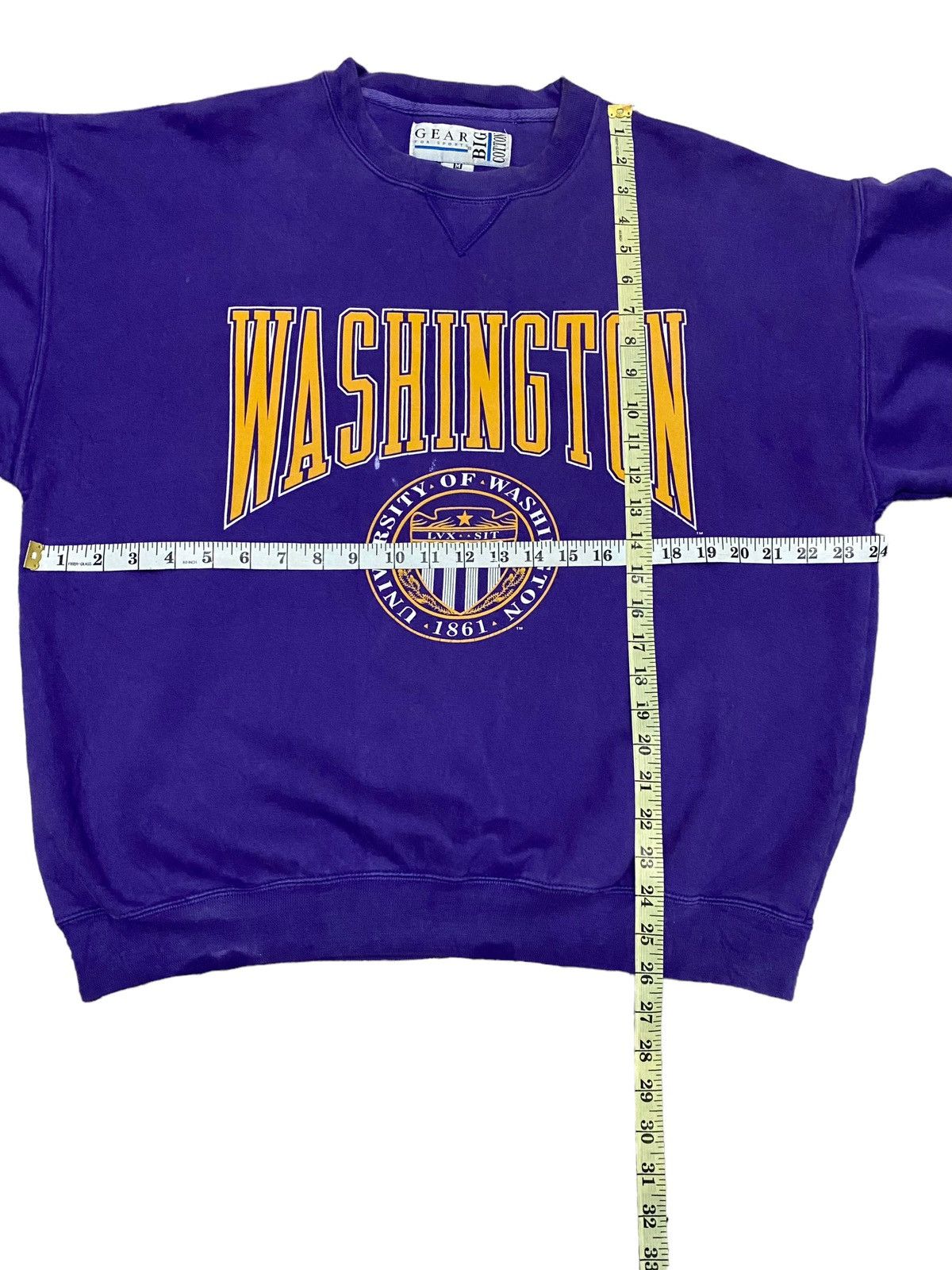 Vintage Vintage university of Washington sweatshirt Size US M / EU 48-50 / 2 - 4 Thumbnail