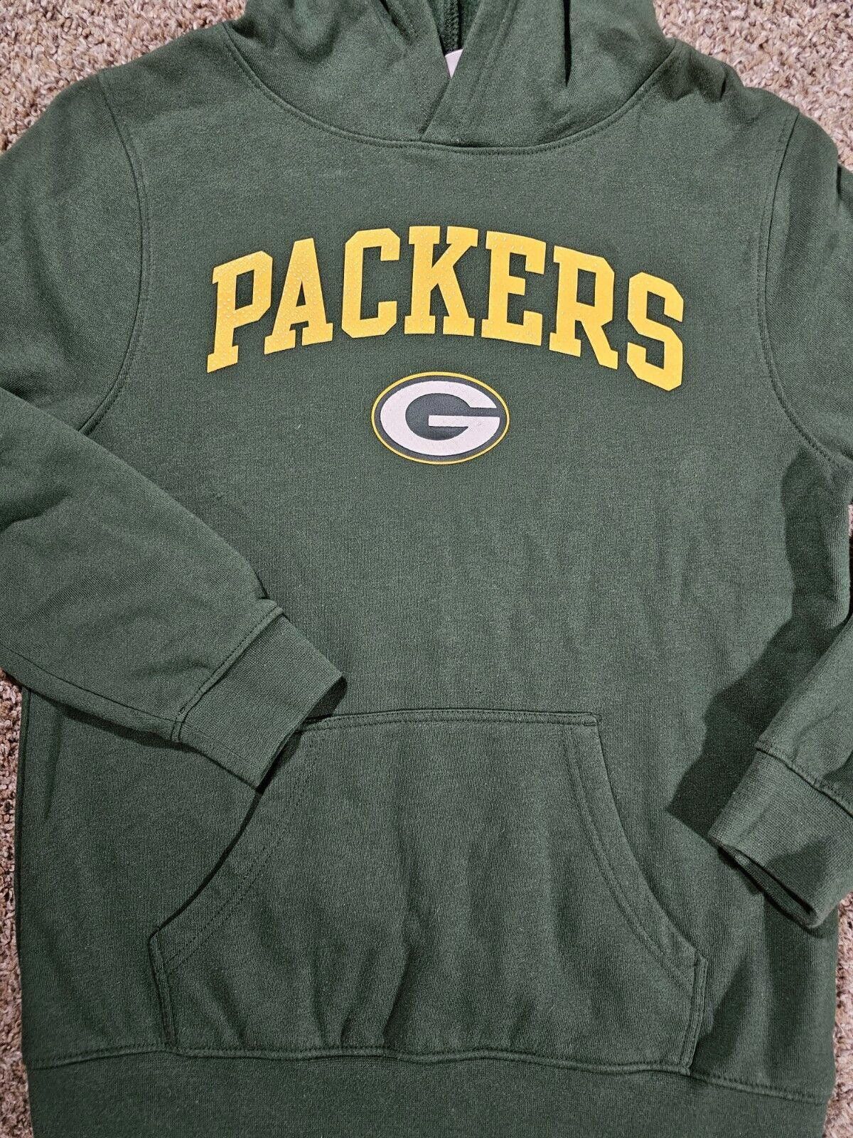 NFL NFL Green Bay Packers Youth XL(14/16) Pullover Hoodie Pocket Size ONE SIZE - 2 Thumbnail