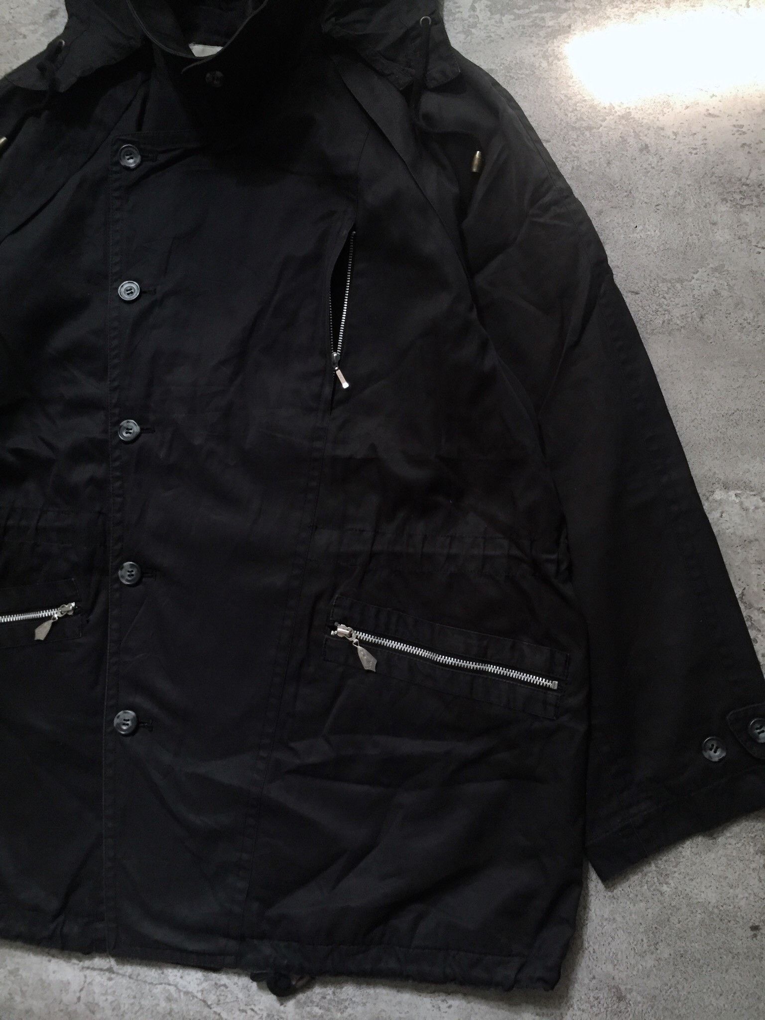 Yoshiyuki Konishi Yoshiyuki Konishi Ficce Multi Zipp Attached Hood Jacket M-L Size US M / EU 48-50 / 2 - 5 Thumbnail