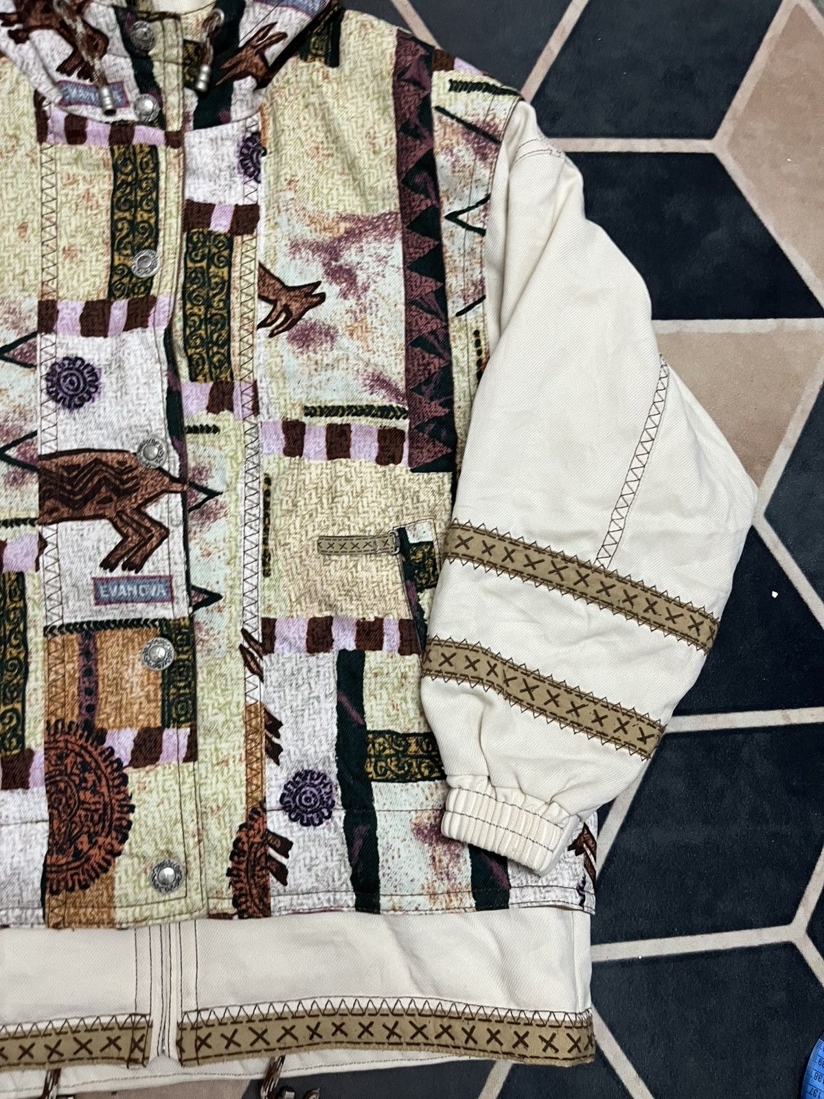 Japanese Brand 💥Vintage EVANOVA Japan Baroque Tribal Motives Size US L / EU 52-54 / 3 - 5 Thumbnail