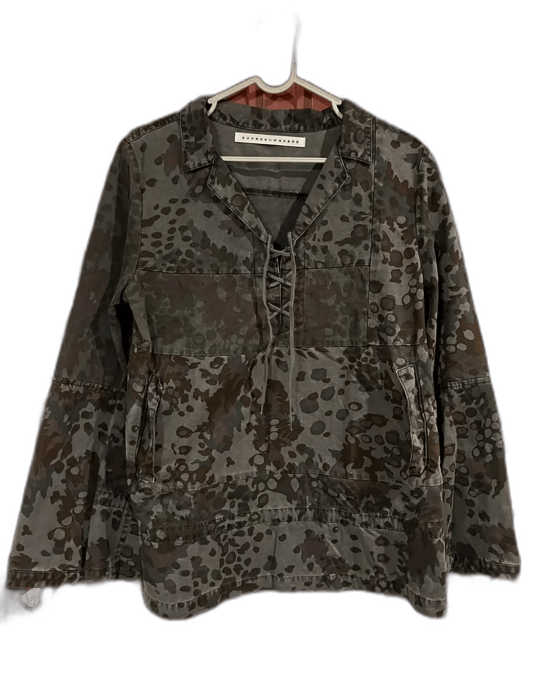 Yohji Yamamoto Camouflage Patchwork Top by Sunao Kuwahara Size M / US 6-8 / IT 42-44 - 1 Thumbnail