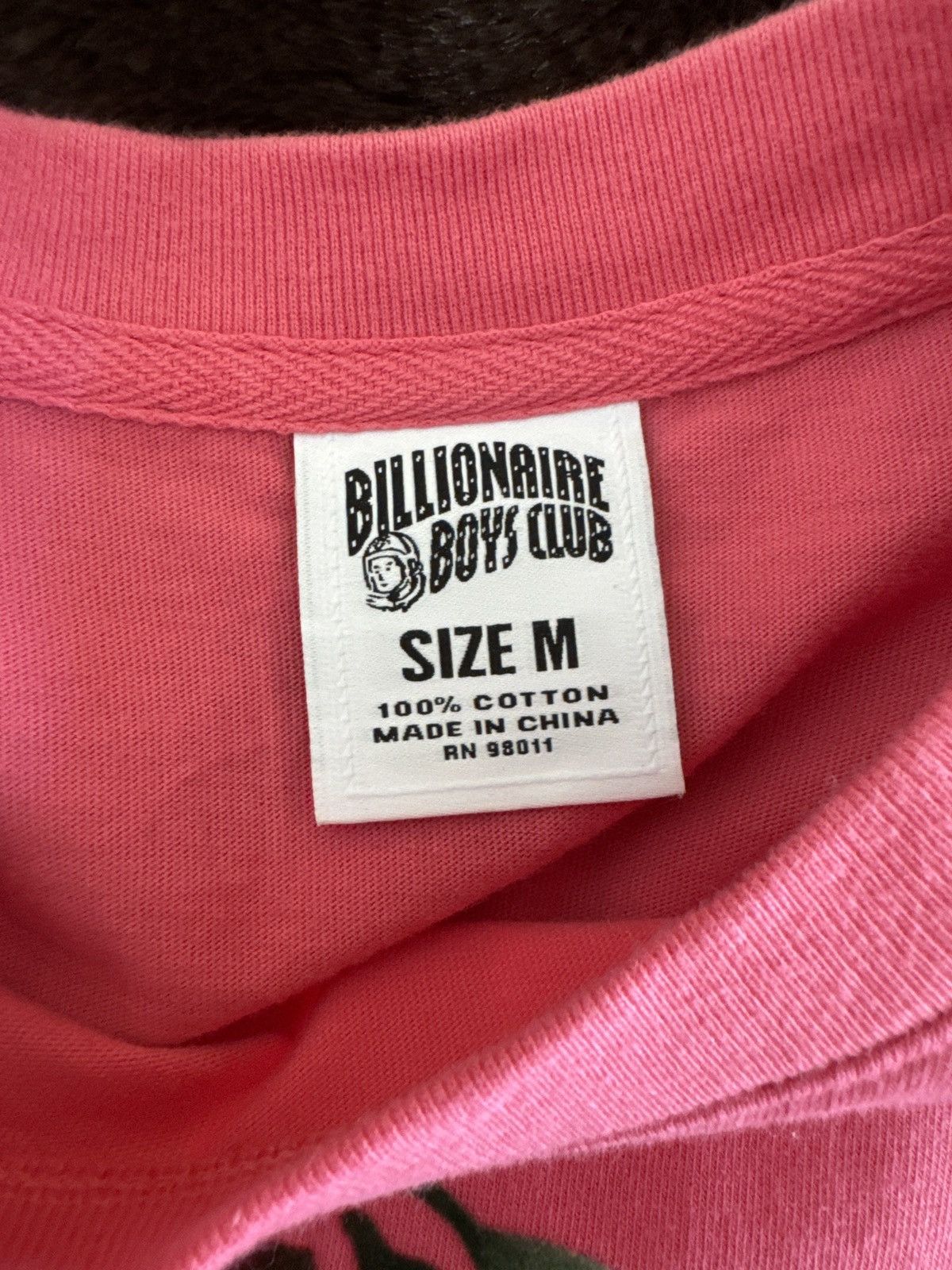 Billionaire Boys Club Pink Rare Billionaire Boys Club Astronaut Tee Size US M / EU 48-50 / 2 - 4 Thumbnail