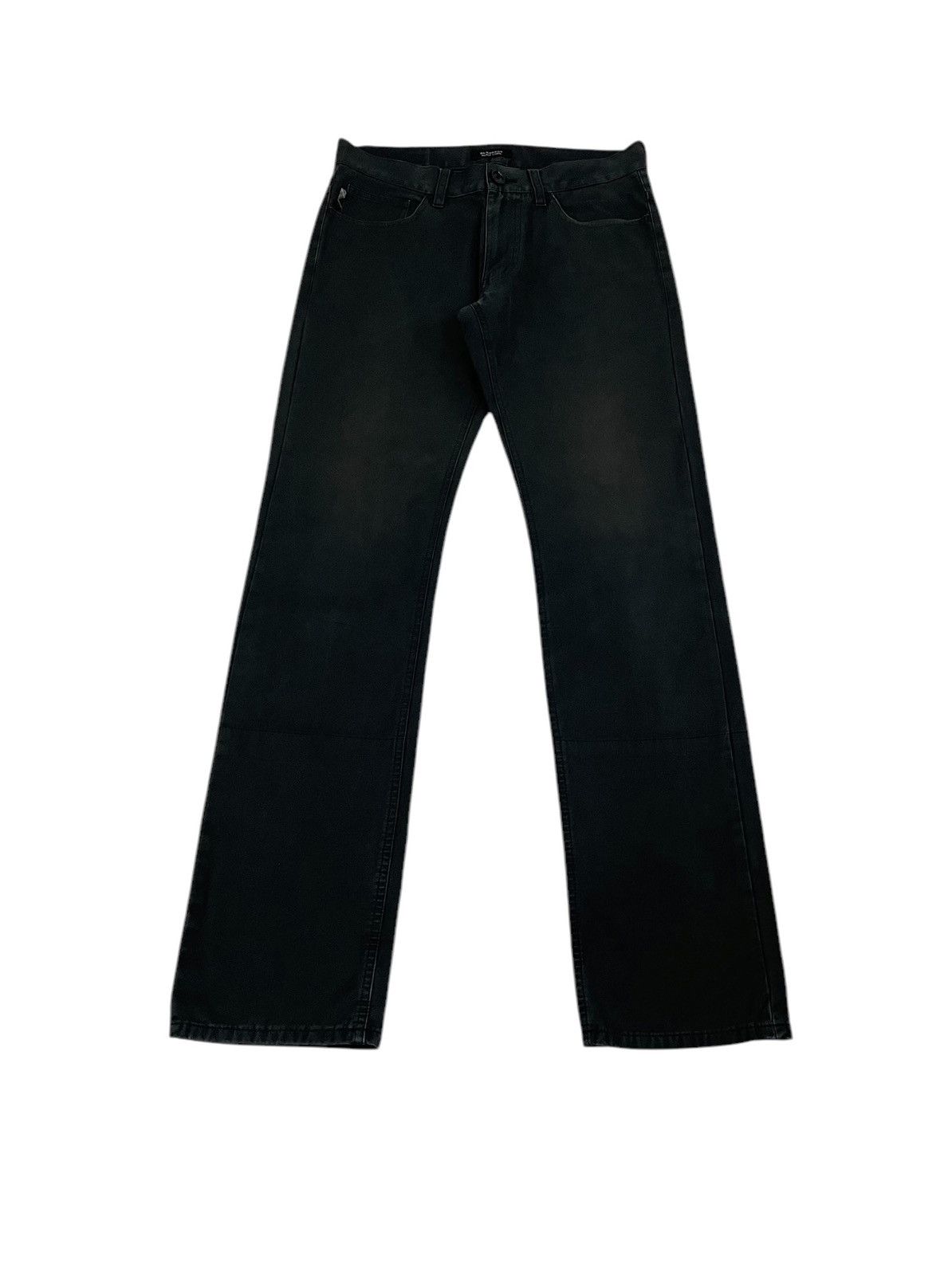 Burberry Vintage Burberry Black Label Faded Black Pants Size US 32 / EU 48 - 2 Thumbnail