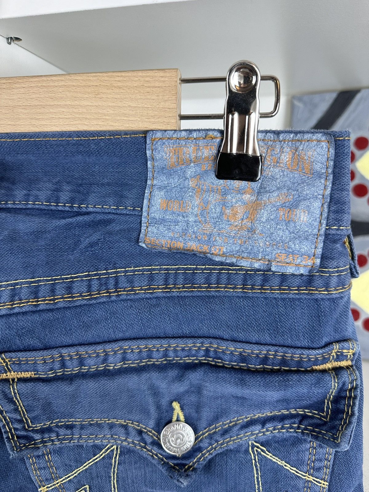 True Religion True Religion blue denim jeans Size US 33 - 3 Thumbnail