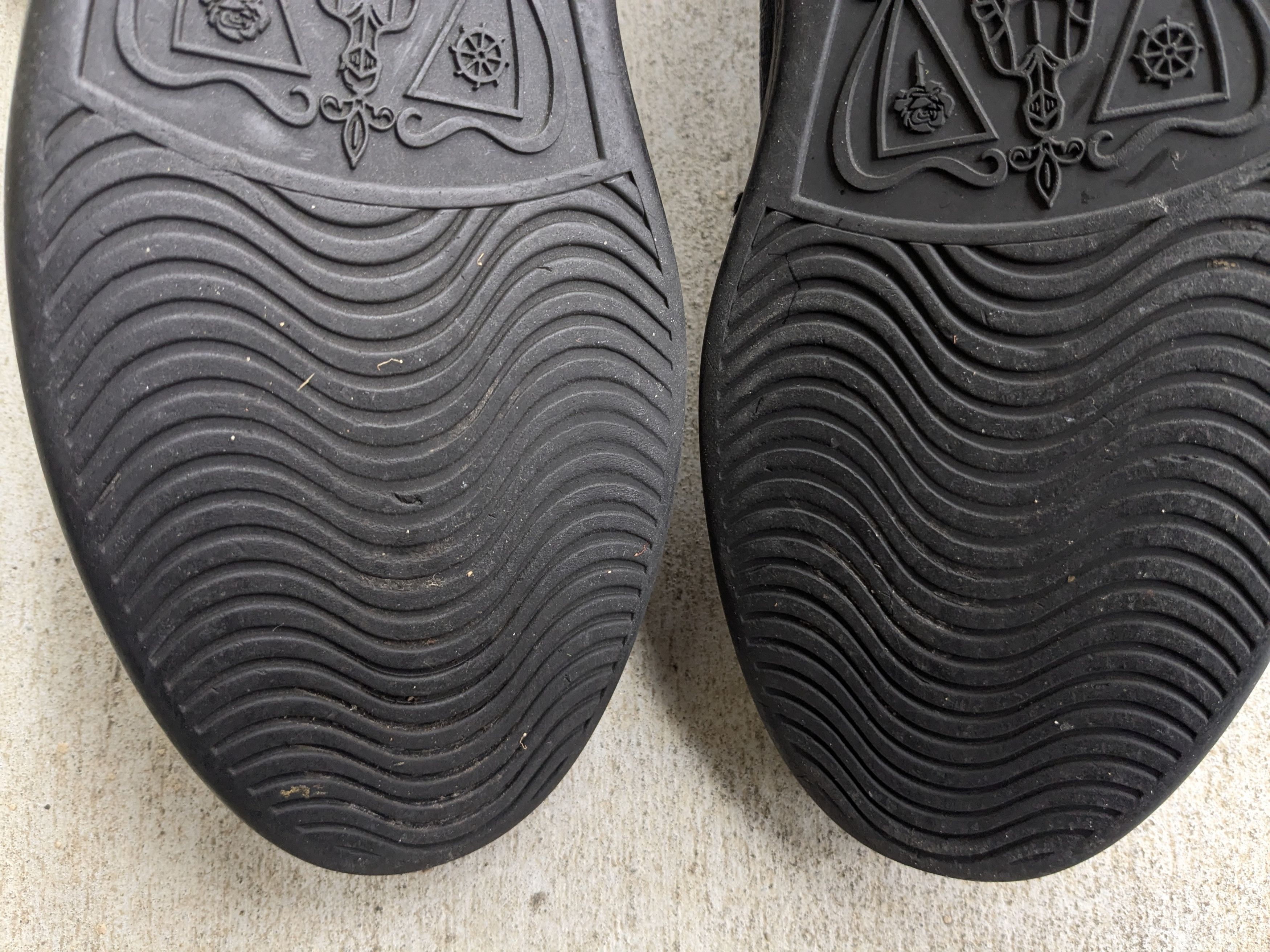 Gucci Gucci Sneakers Black Monogram High 10 Leather Canvas Size US 10 / EU 43 - 16 Thumbnail