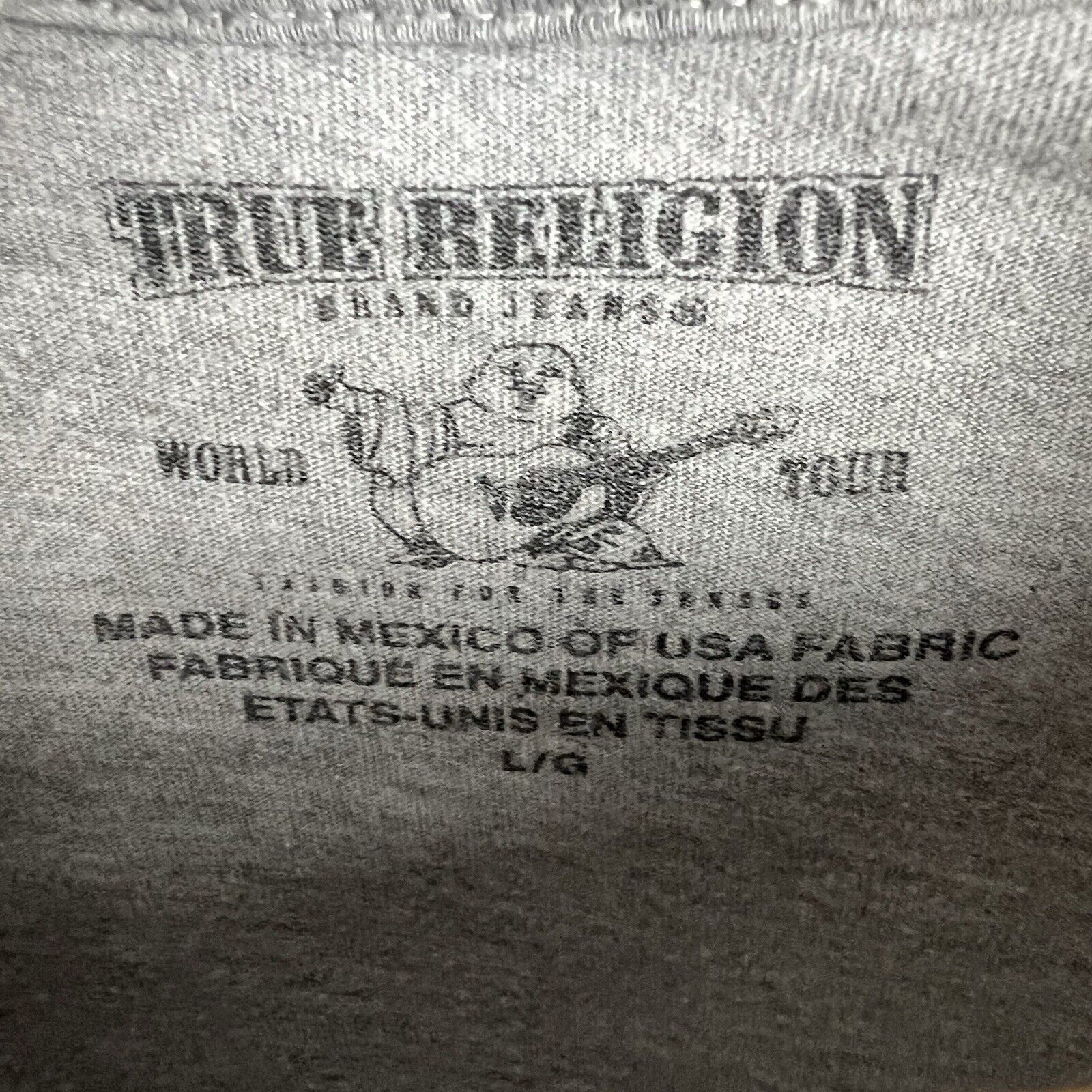 True Religion True Religion Tee Men's Size L Short Sleeve Size US L / EU 52-54 / 3 - 3 Thumbnail