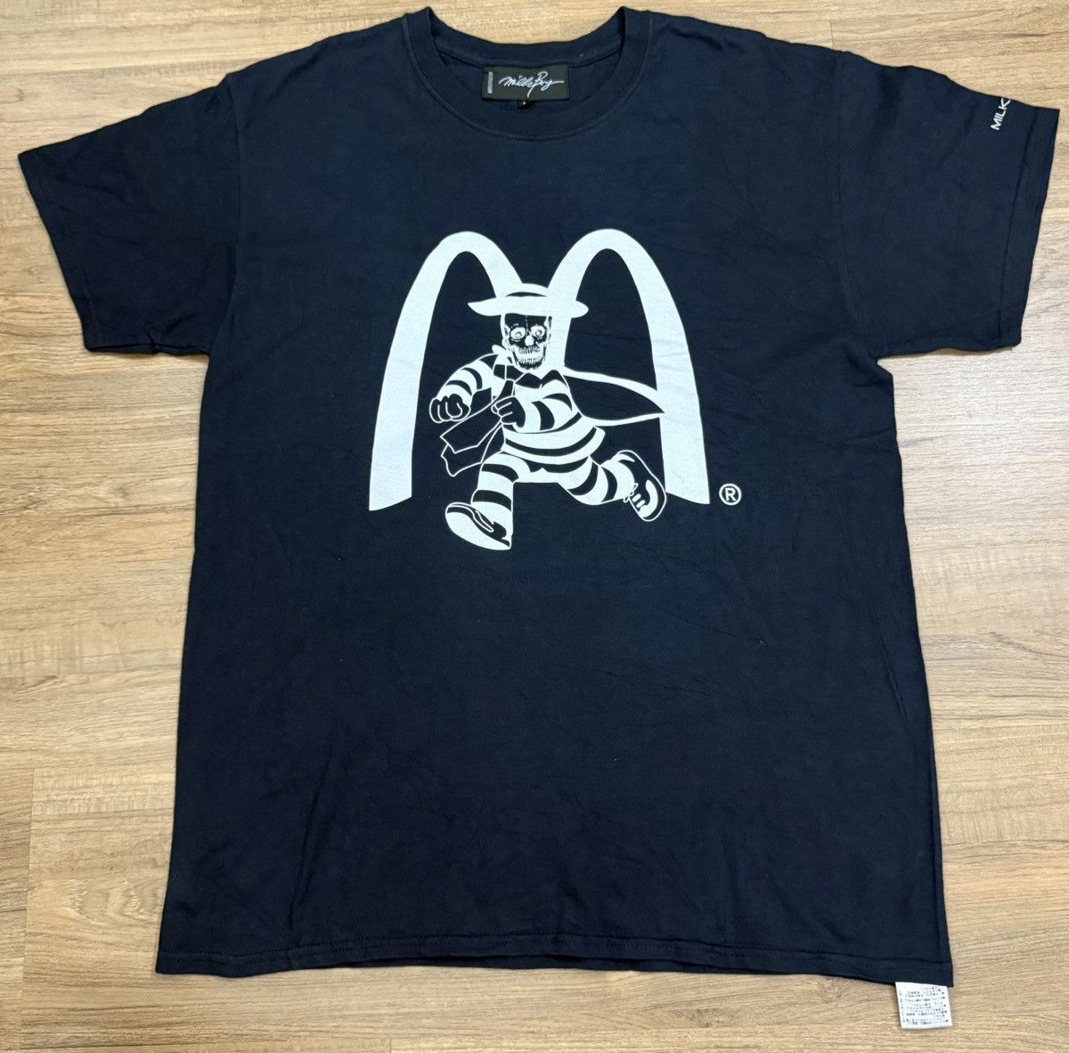 Japanese Brand Milkboy McDonald Parody Tee Size US L / EU 52-54 / 3 - 1 Thumbnail