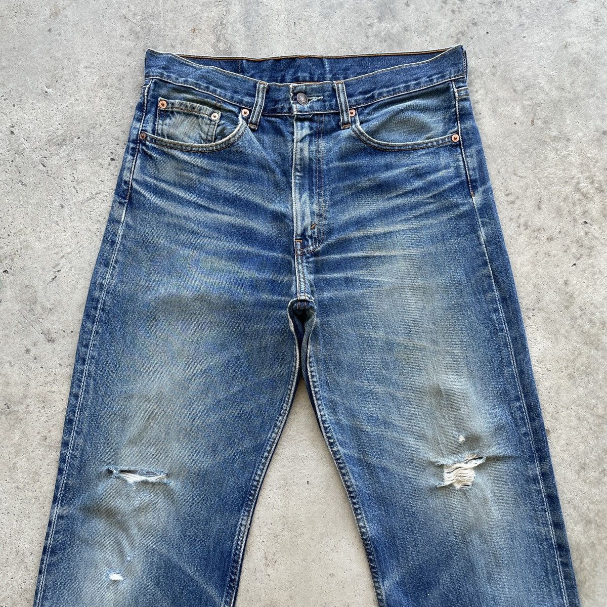 Jean × Levi's × Vintage Vintage Rusty Levi’s 508 Distressed Faded Jeans Denim Pants Size US 32 / EU 48 - 3 Thumbnail