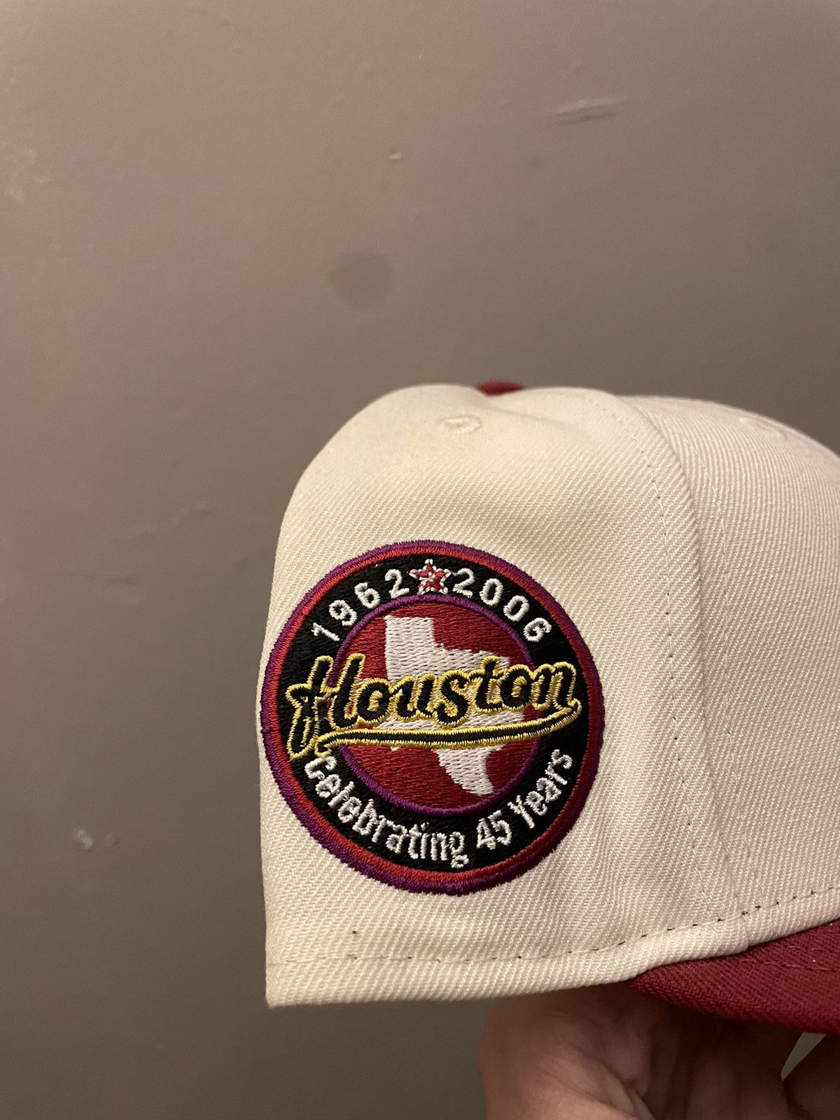 Designer × New Era USA cap king Houston Astros Selena inspired size 7 7/ Size ONE SIZE - 3 Thumbnail