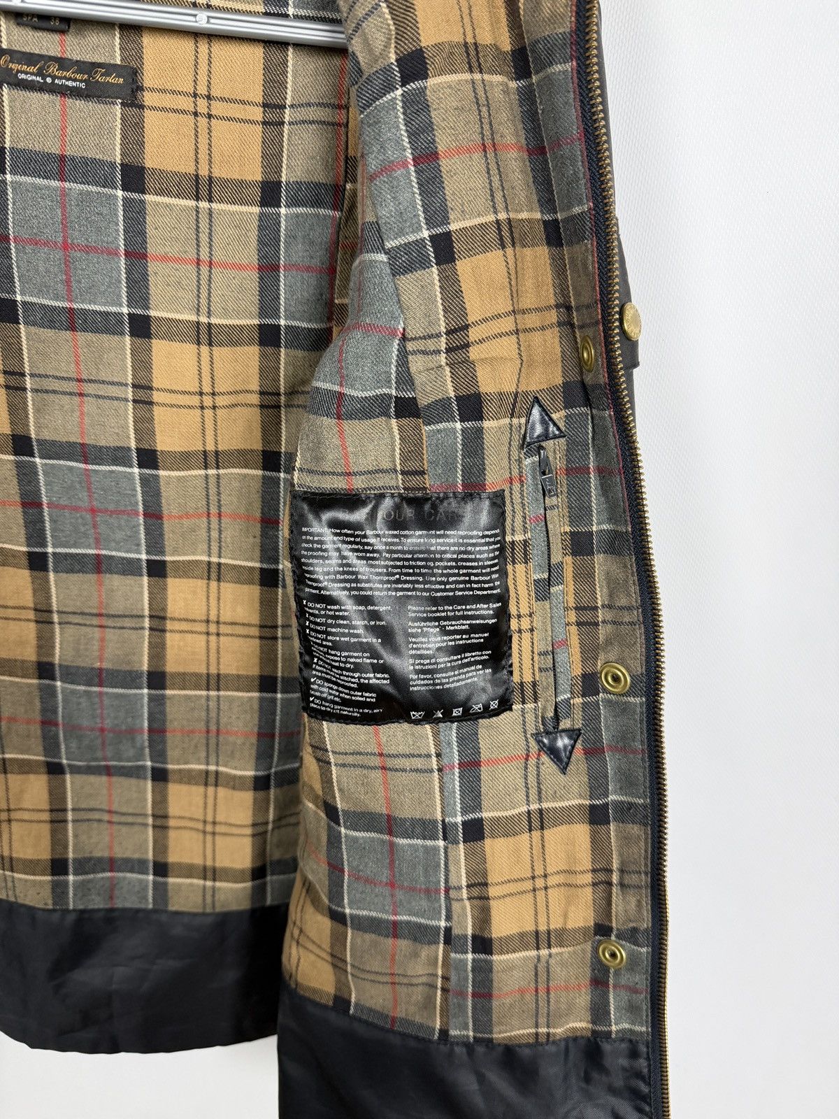 Barbour Barbour Summer Wax International Jacket Waxed Vintage UK 8 Size S / US 4 / IT 40 - 12 Thumbnail