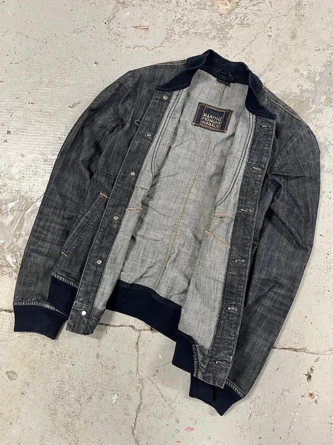 Marithe + Francois Girbaud 2000s Marithé + François Girbaud Buttoned Denim Jacket Size S / US 4 / IT 40 - 6 Thumbnail