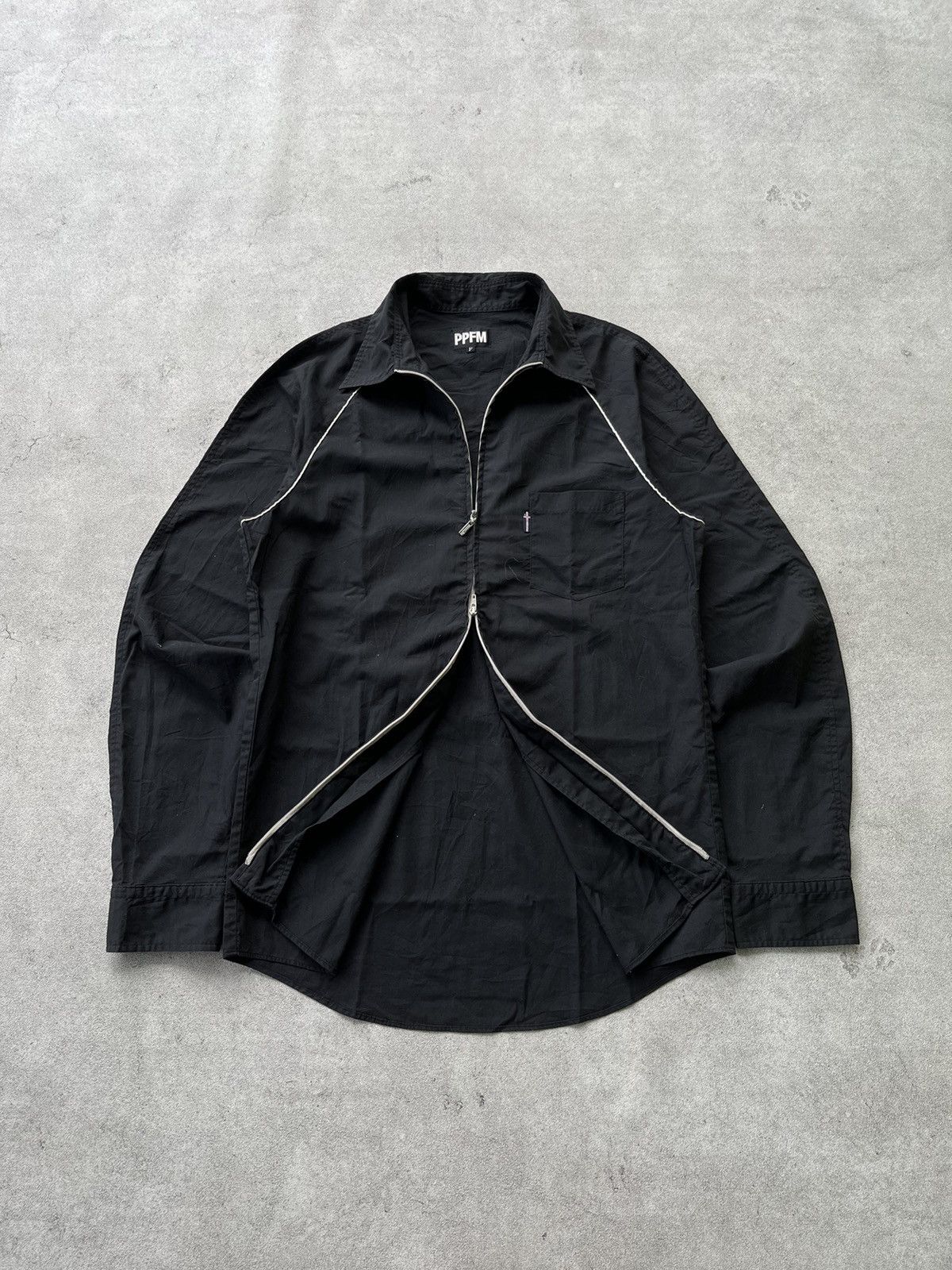 PPFM PPFM Double Zipper Pocket Shirt Size US M / EU 48-50 / 2 - 2 Thumbnail