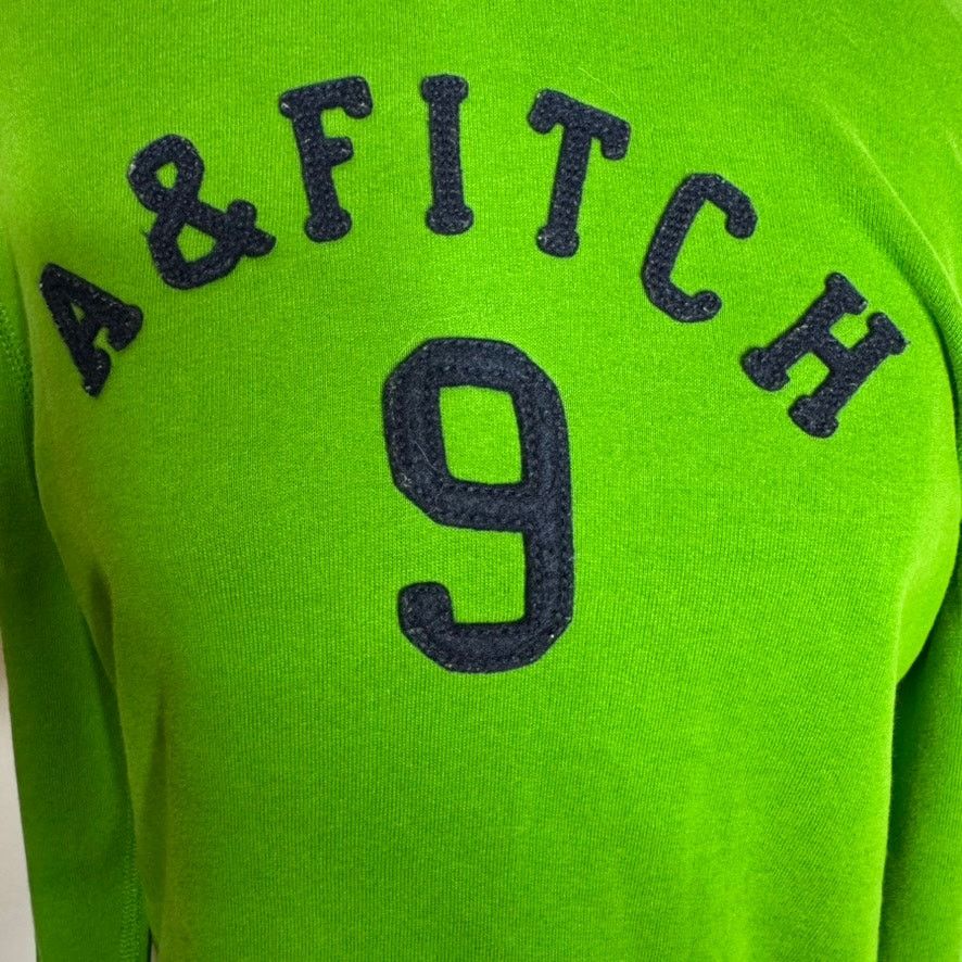Abercrombie & Fitch Abercrombie & Fitch Green Logo Y2K Hoodie L Size L / US 10 / IT 46 - 4 Thumbnail