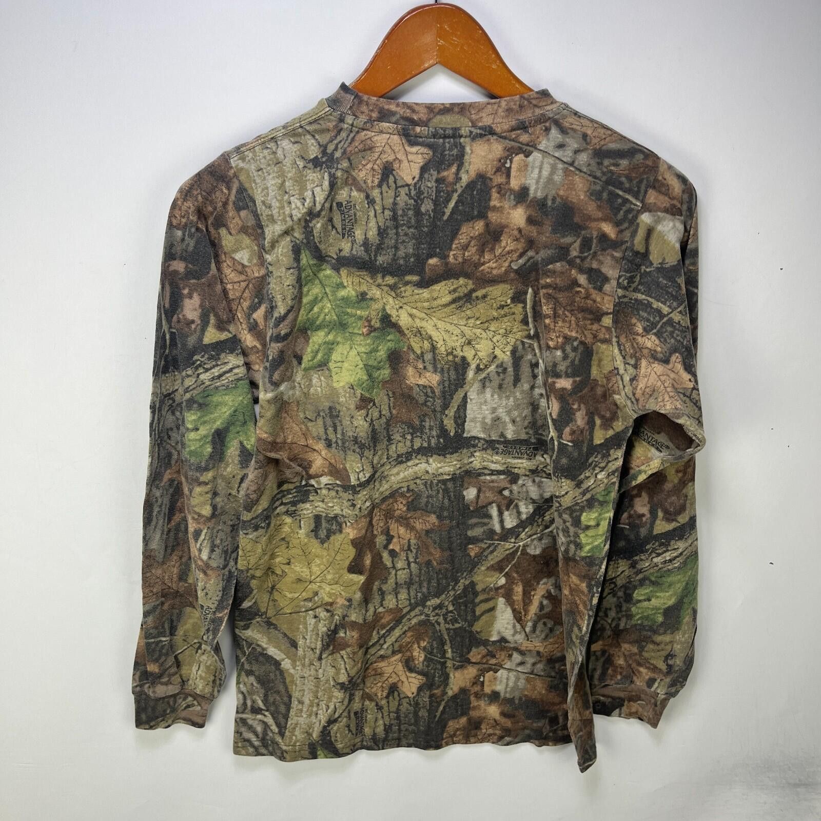 Realtree Vintage 90s Real Tree Camo Long Sleeve T Shirt small Size US S / EU 44-46 / 1 - 9 Thumbnail