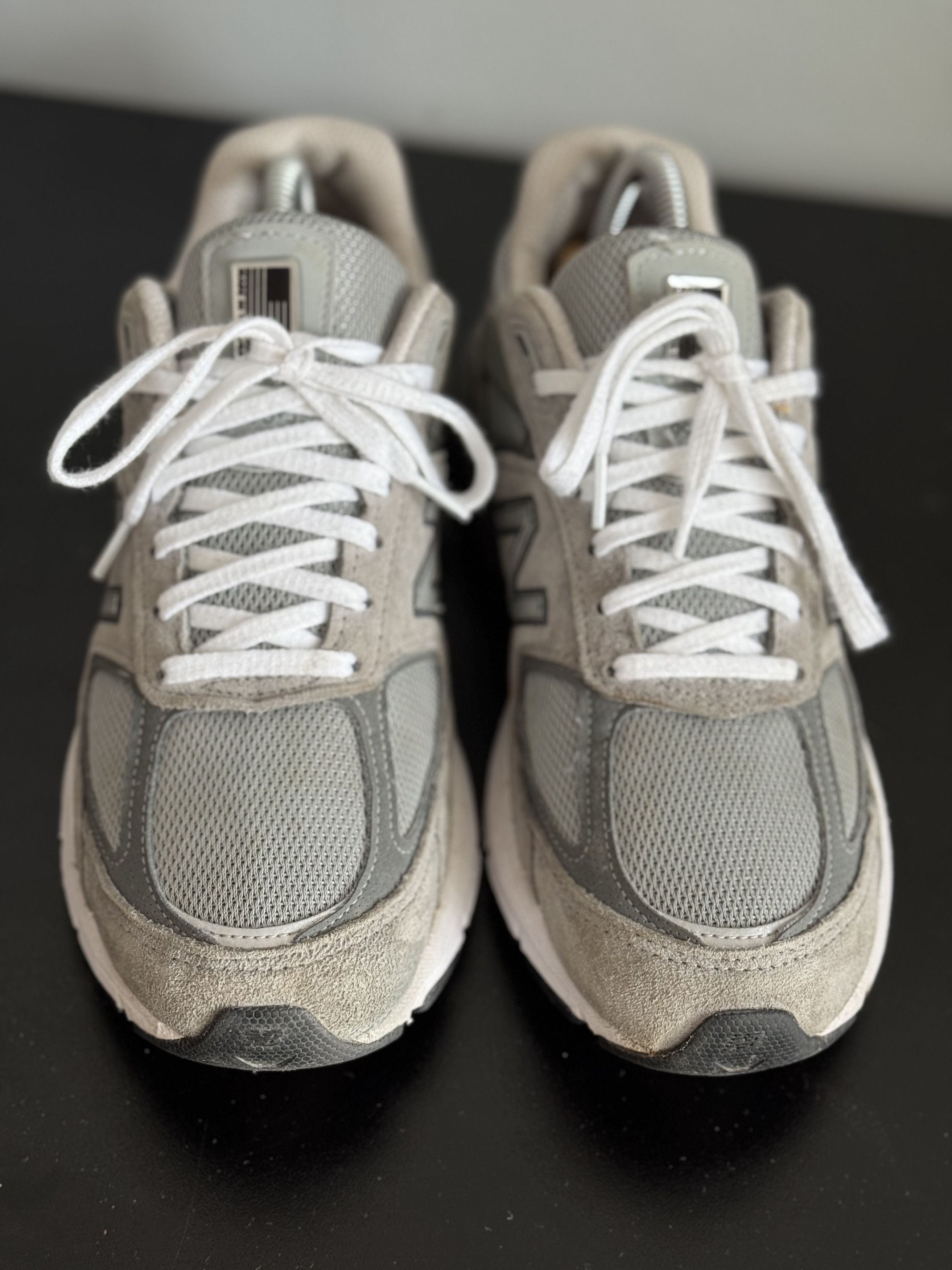 New Balance New Balance 990v5 Made In USA Silver Grey Black 990 993 Size US 7.5 / EU 40-41 - 4 Thumbnail