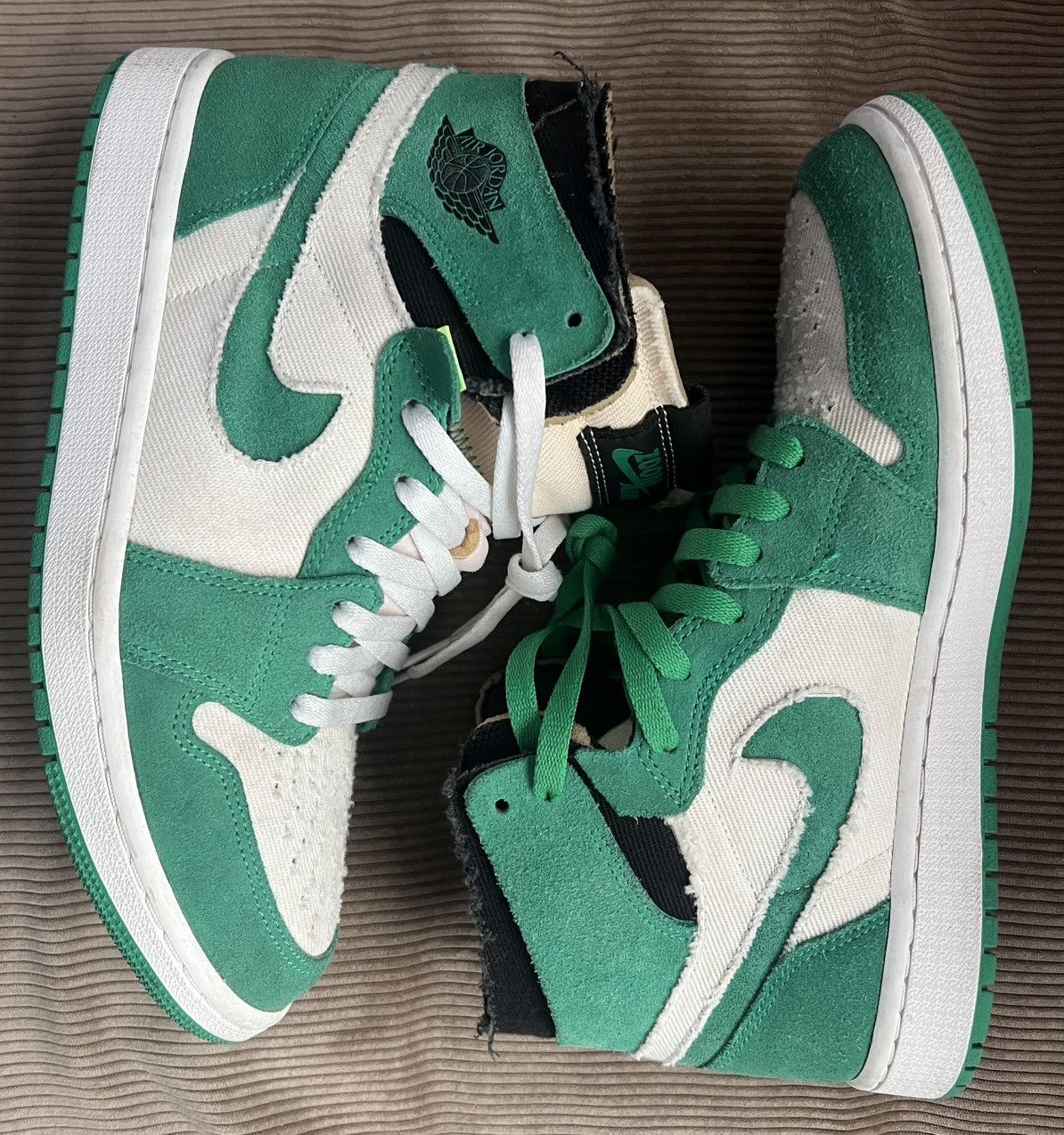 Nike Nike Air Jordan 1 Zoom Comfort “Stadium Green” Size US 9.5 / EU 42-43 - 1 Thumbnail