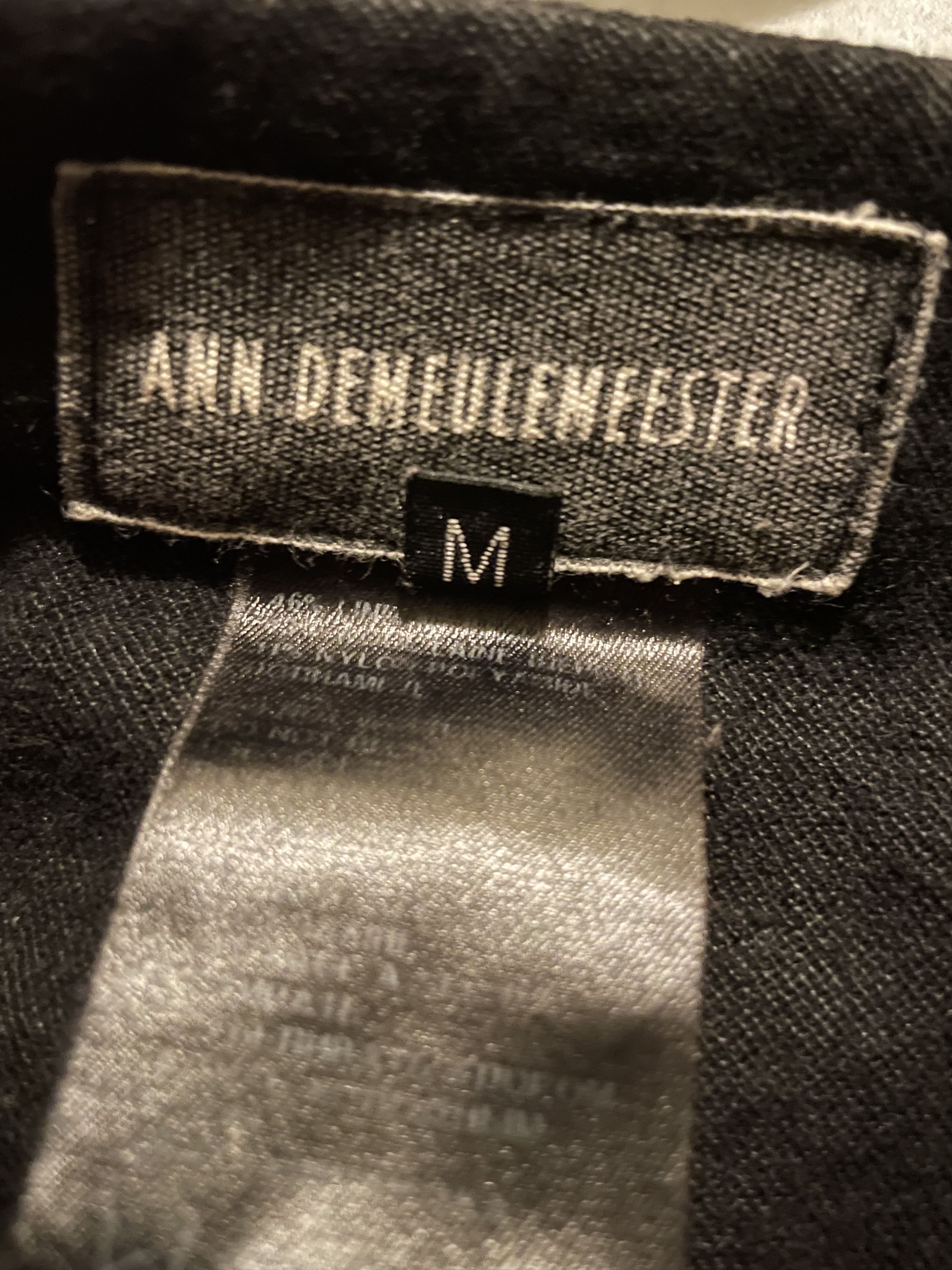 Ann Demeulemeester Ann Demeulemeester high waisted cropped pants Size US 32 / EU 48 - 8 Thumbnail