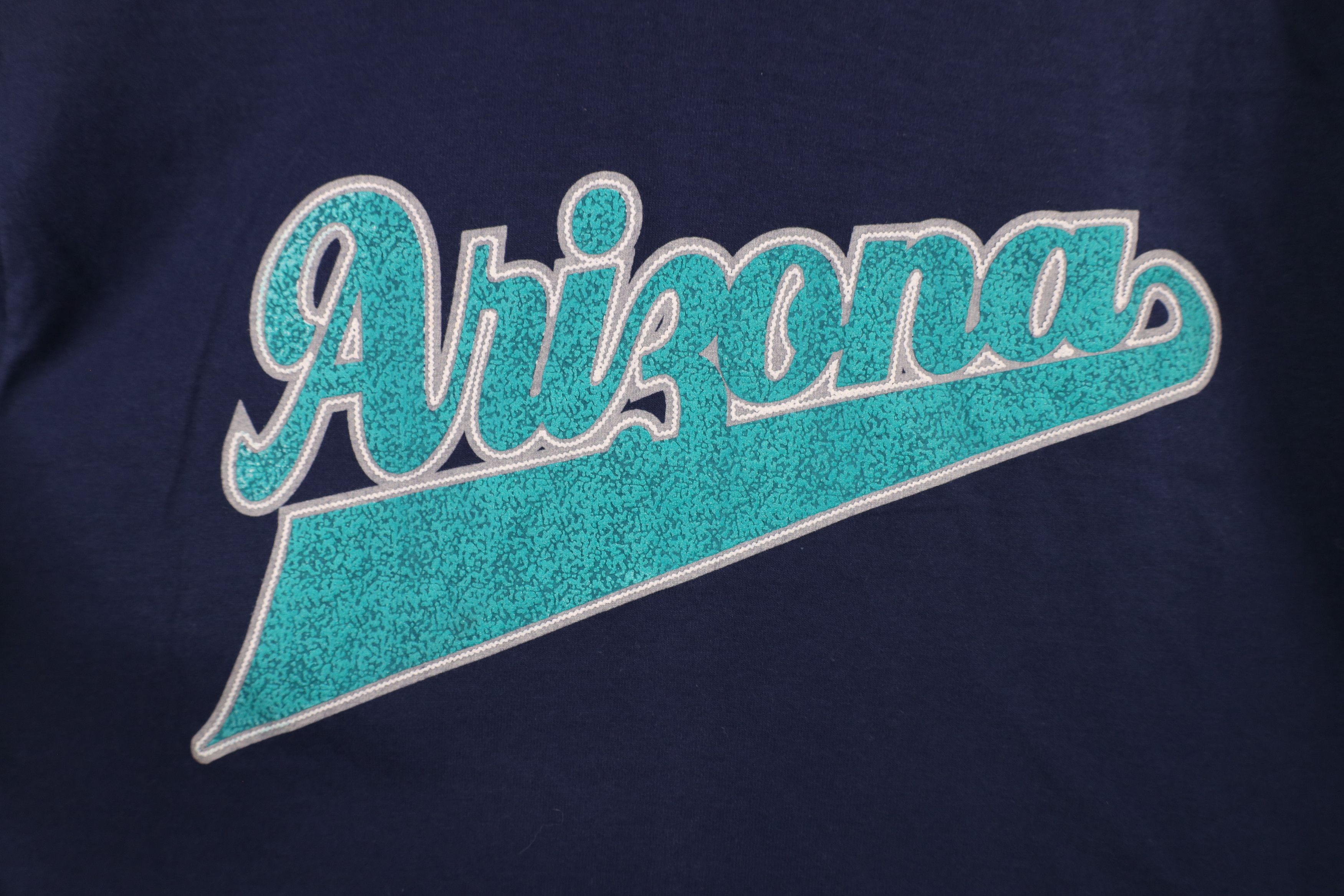 Vintage Vintage 90s Streetwear Spell Script Arizona T-Shirt Blue USA Size US M / EU 48-50 / 2 - 4 Thumbnail