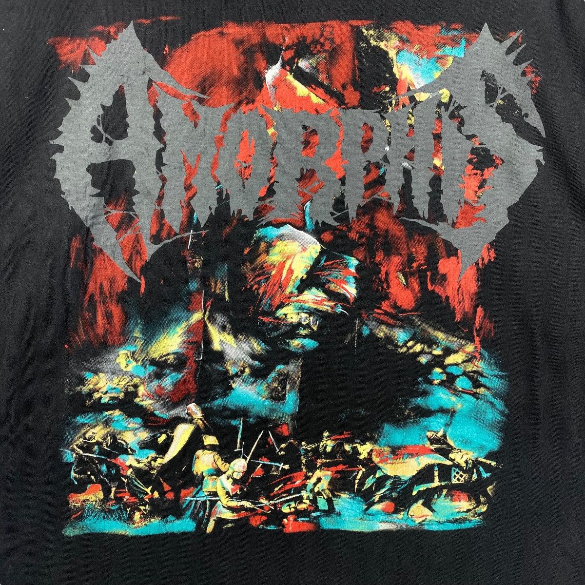 Band Tees × Vintage Vintage 90's AMORPHIS Band The Karelian Isthmus Album Tee Size US L / EU 52-54 / 3 - 2 Thumbnail