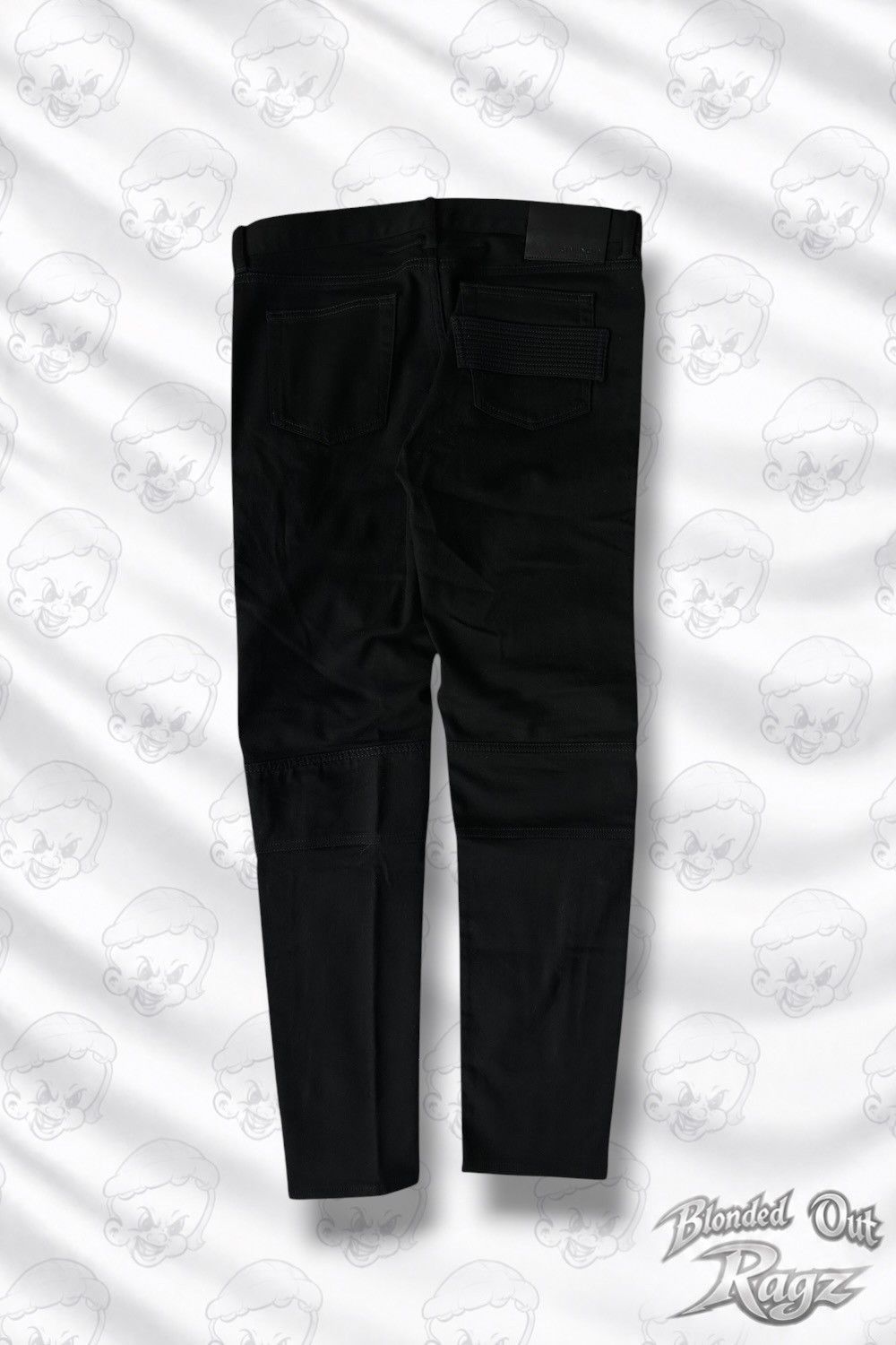Givenchy Givenchy Zip Biker Rico Fit Denim Black Size US 32 / EU 48 - 2 Thumbnail