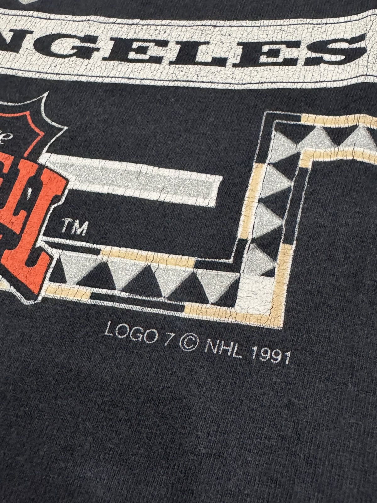 Vintage Sun Faded Vintage Tshirt Los Angeles Kings Size US M / EU 48-50 / 2 - 3 Thumbnail