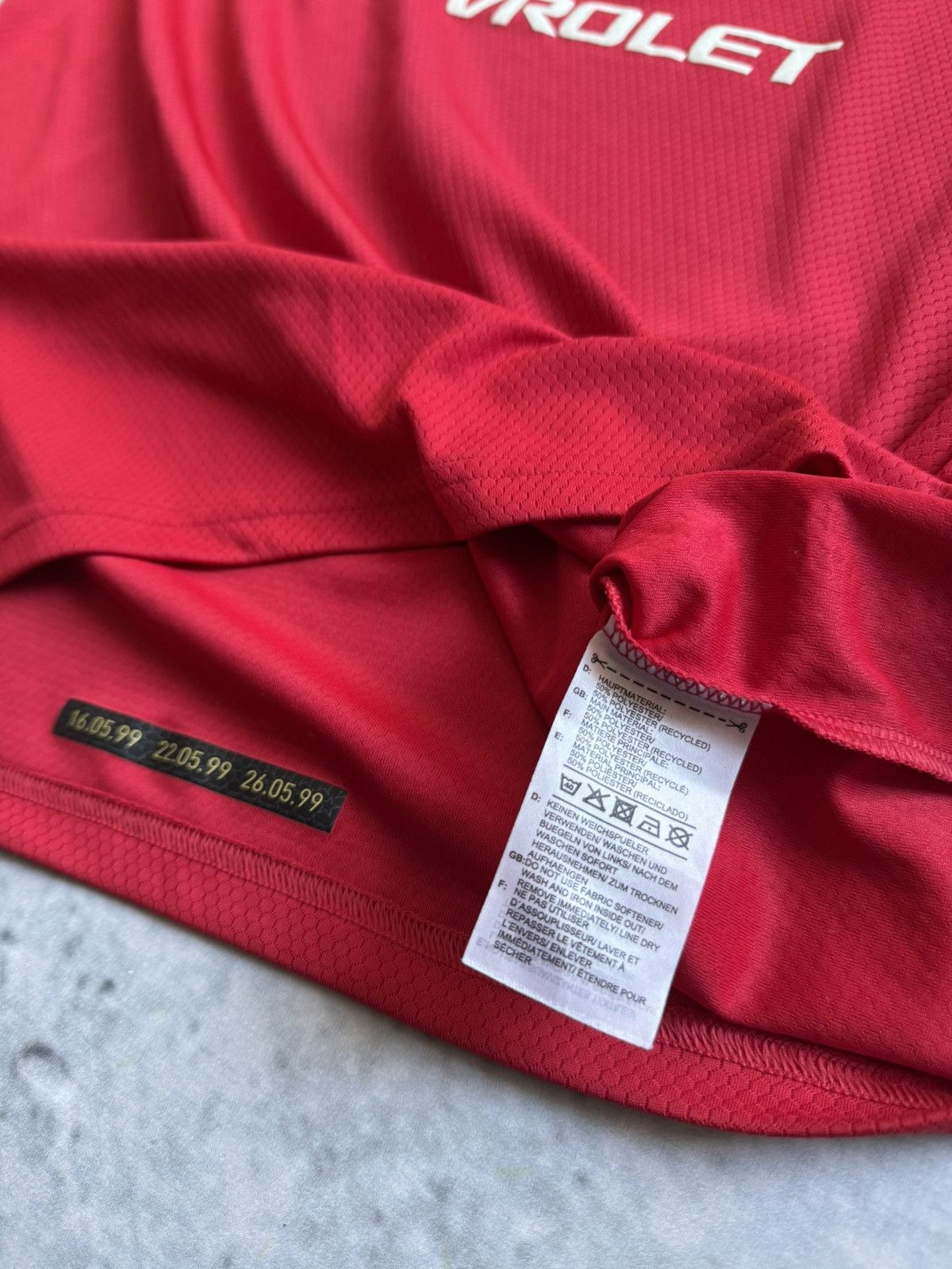 Adidas × Vintage Adidas Manchester 2019 Chevrolet soccer jersey tee Size US M / EU 48-50 / 2 - 8 Thumbnail