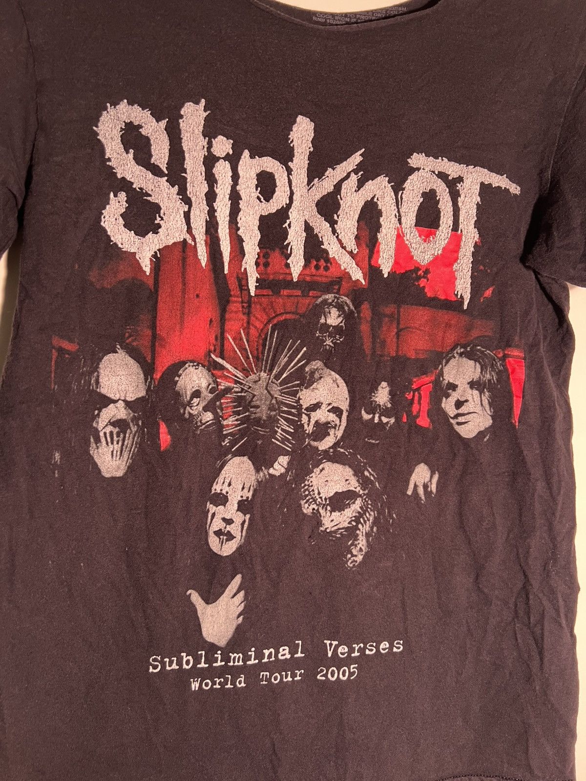Band Tees Y2K 2000’s Vintage Slipknot Subliminal Verses Metal T Shirt Size US L / EU 52-54 / 3 - 4 Thumbnail