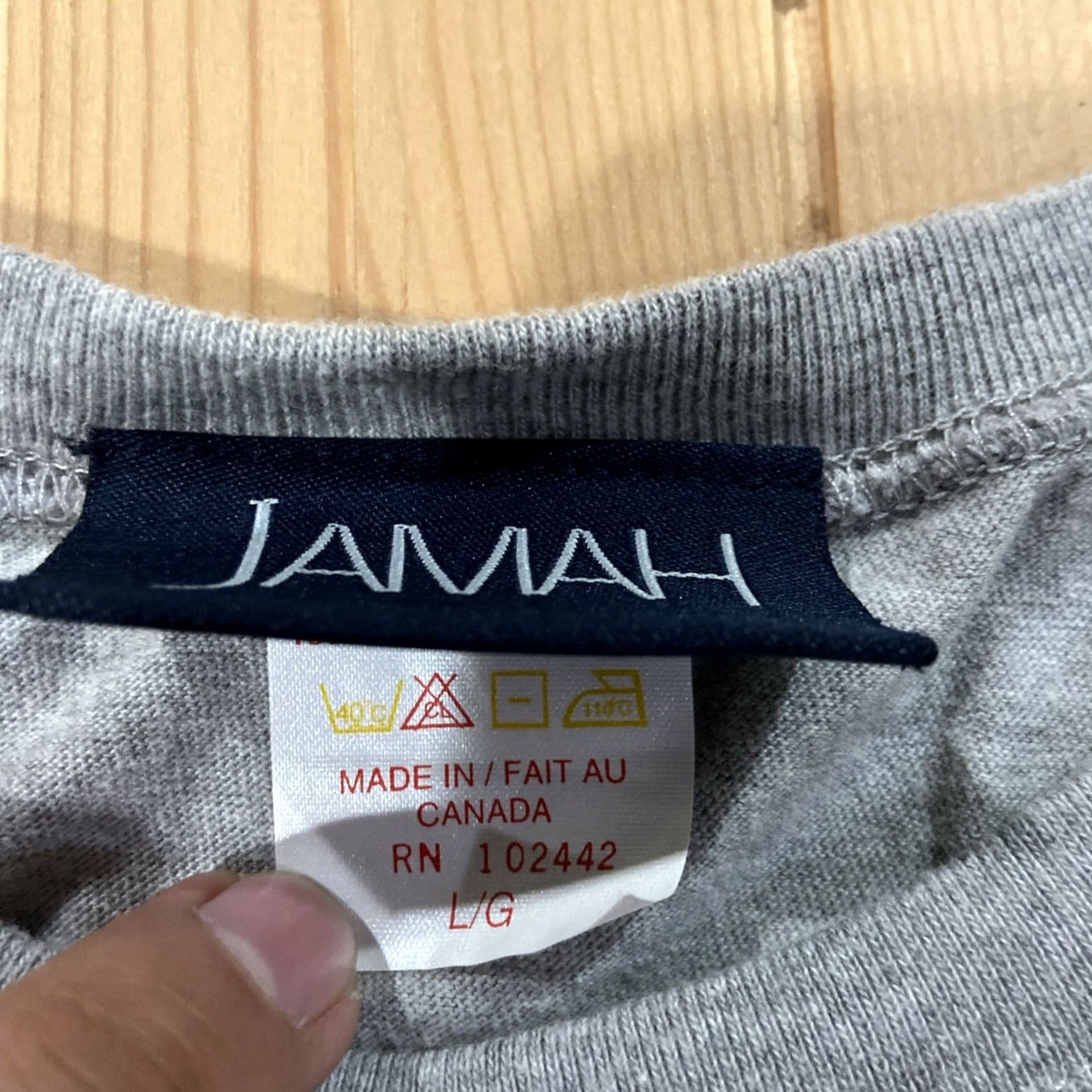 Vintage VINTAGE Jamah Rock-it Cargo Long Sleeve Gray Made in Canada DCX Men's L Gray Thermal Rock 90s or 00s Size US L / EU 52-54 / 3 - 2 Thumbnail