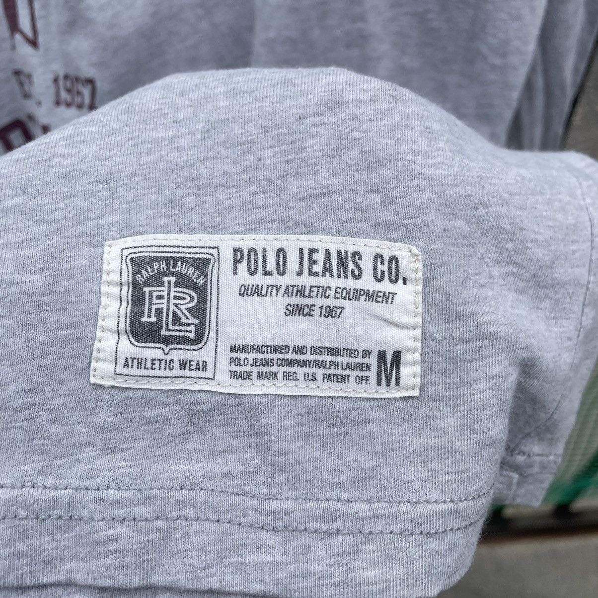 Polo Ralph Lauren × Ralph Lauren × Vintage 🔥🔥Vintage Polo Ralph Lauren Big Logo Longsleeves Tee Size US L / EU 52-54 / 3 - 6 Thumbnail