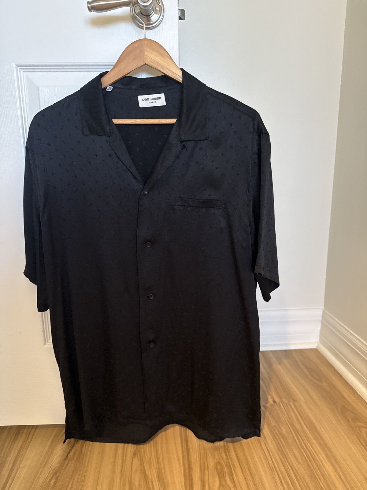 Saint Laurent Paris Saint Laurent Silk Shirt Size US L / EU 52-54 / 3 - 1 Thumbnail