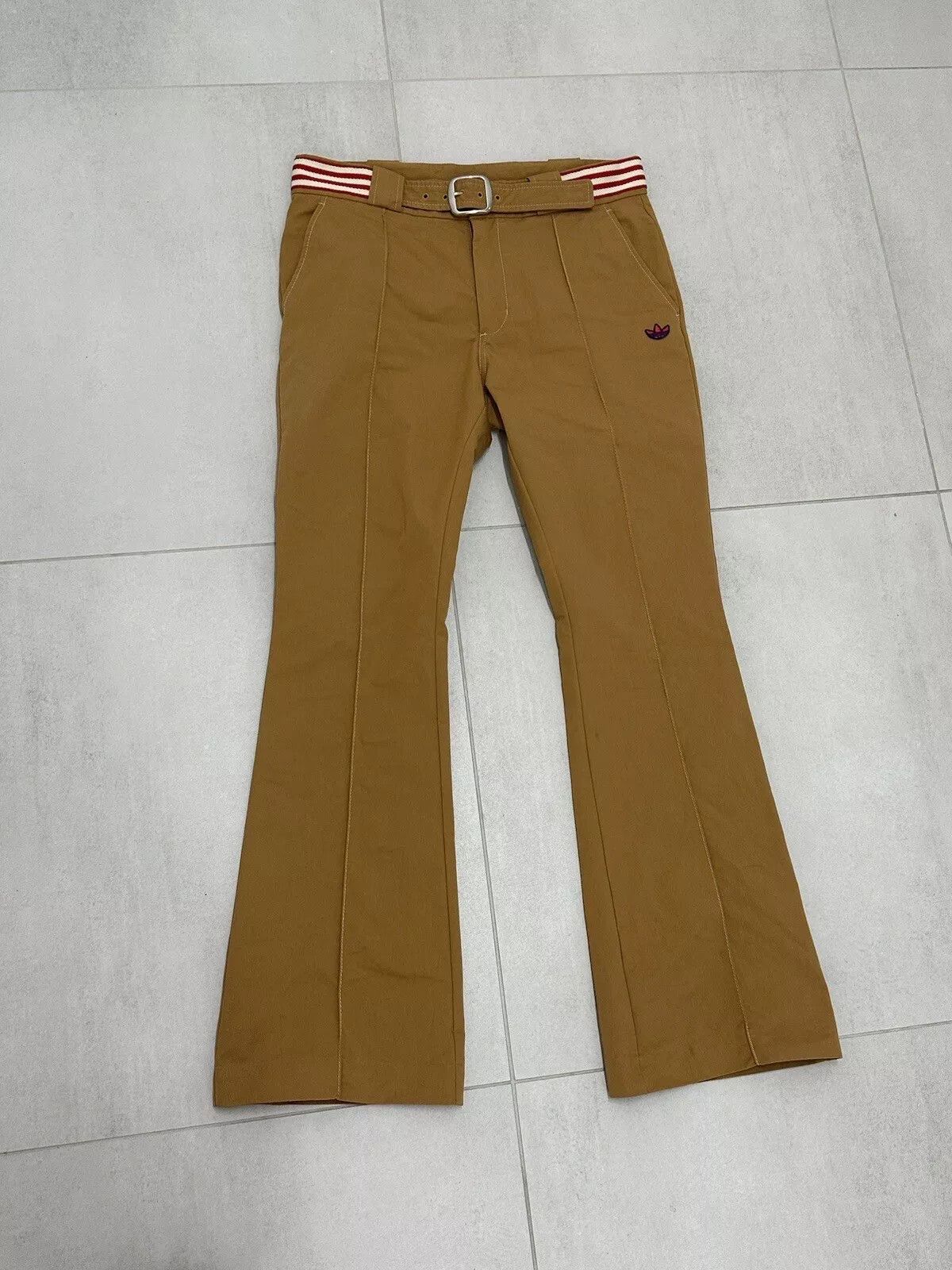 Adidas × Wales Bonner Wales Bonner x Adidas Belted Flare Chino Pants Size US 30 / EU 46 - 2 Thumbnail