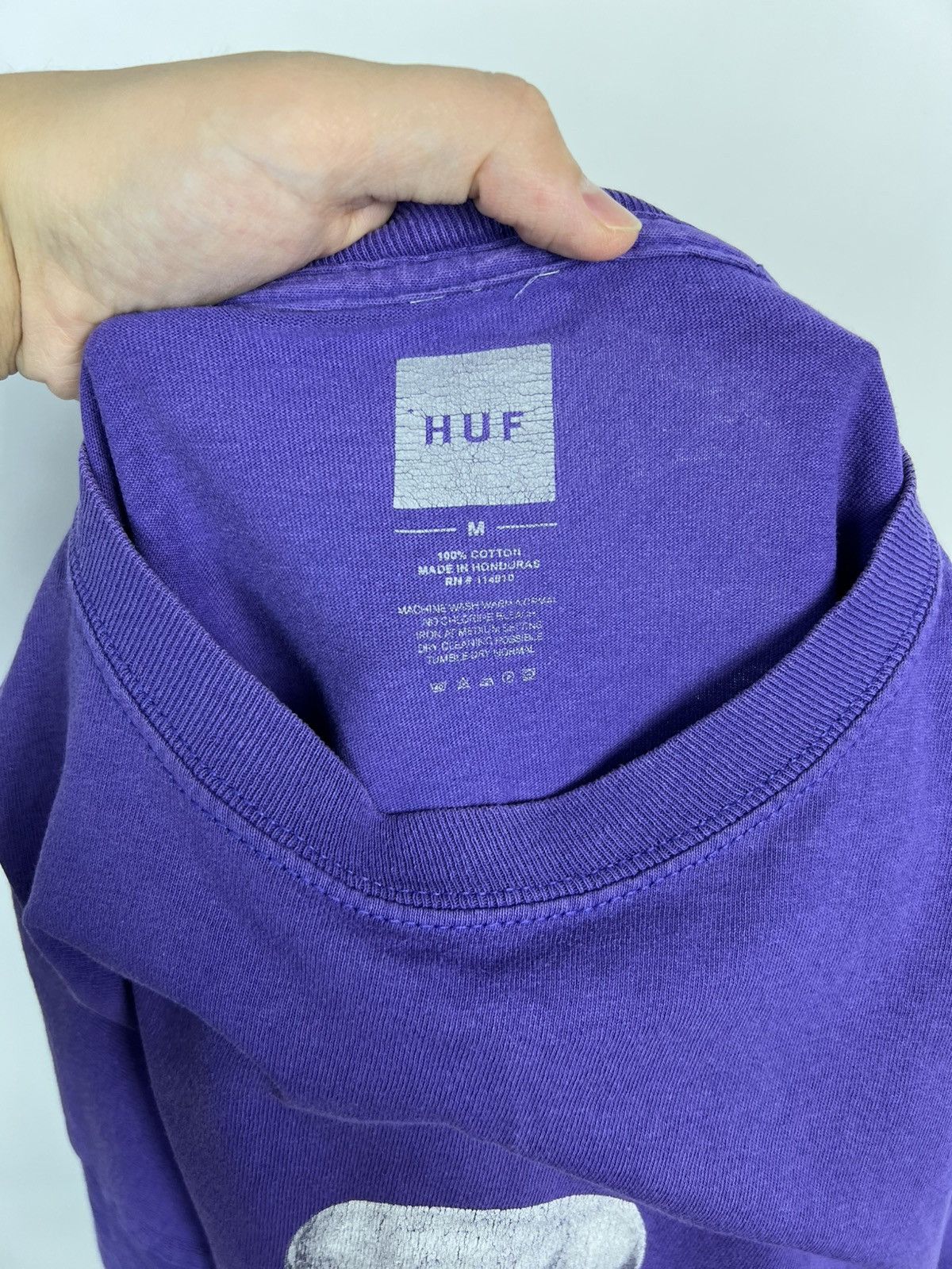 Huf Tshirt HUF Skeleton Skull Center Logo Size US M / EU 48-50 / 2 - 3 Thumbnail