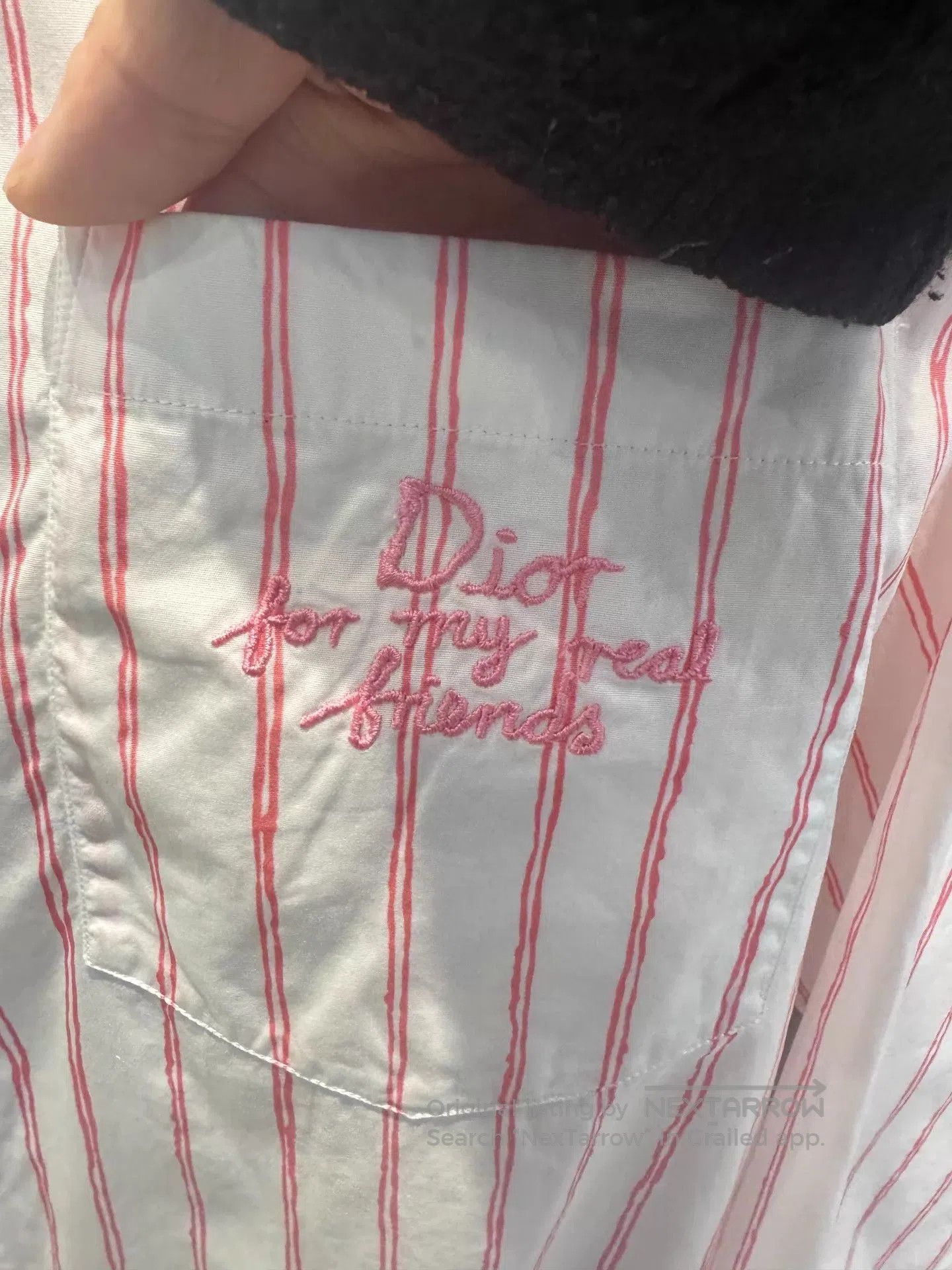 Dior Red Striped Long Sleeve Button. Size US M / EU 48-50 / 2 - 2 Thumbnail