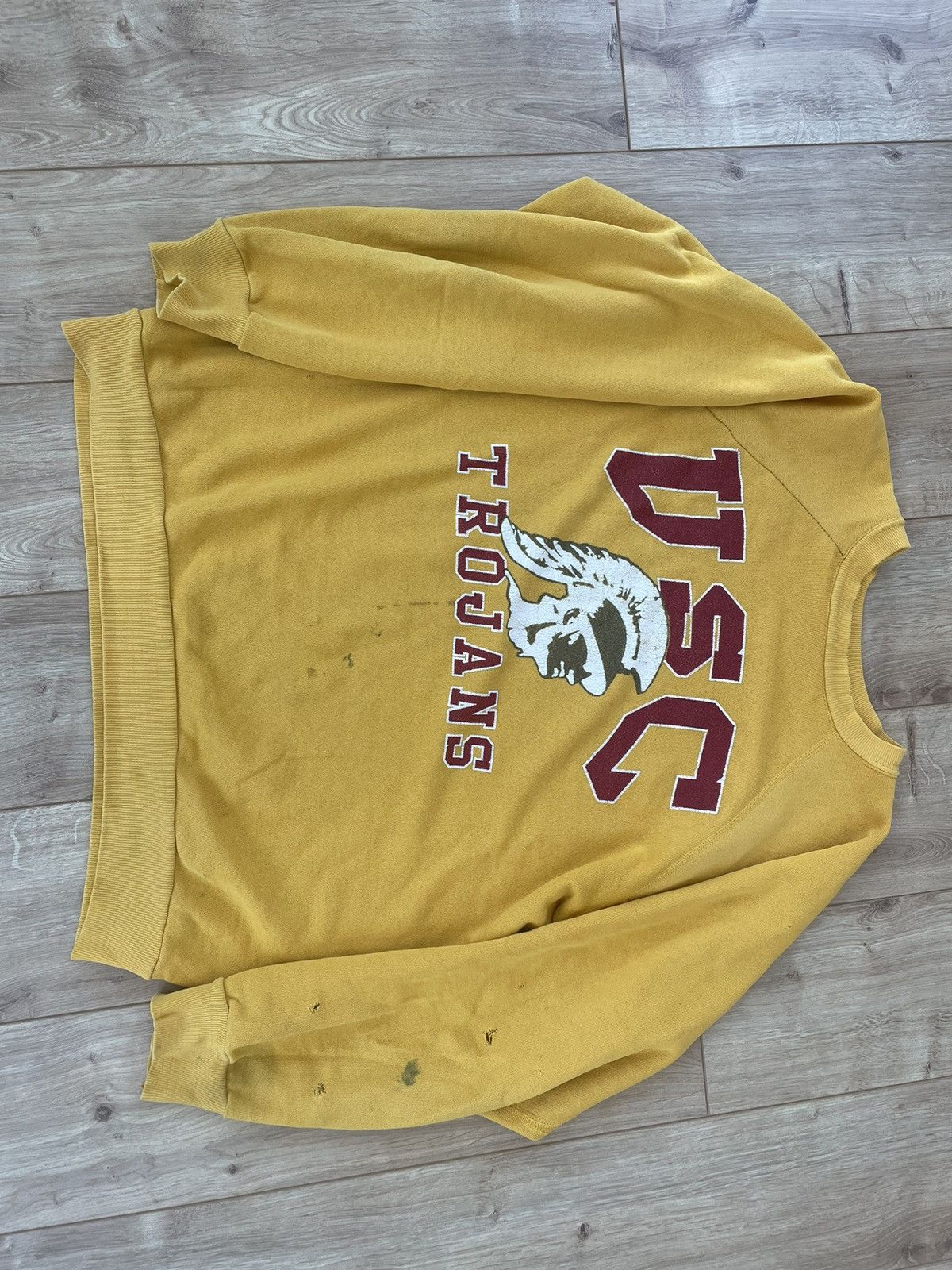 Vintage Vintage USC Trojans Crewneck Size US S / EU 44-46 / 1 - 1 Thumbnail