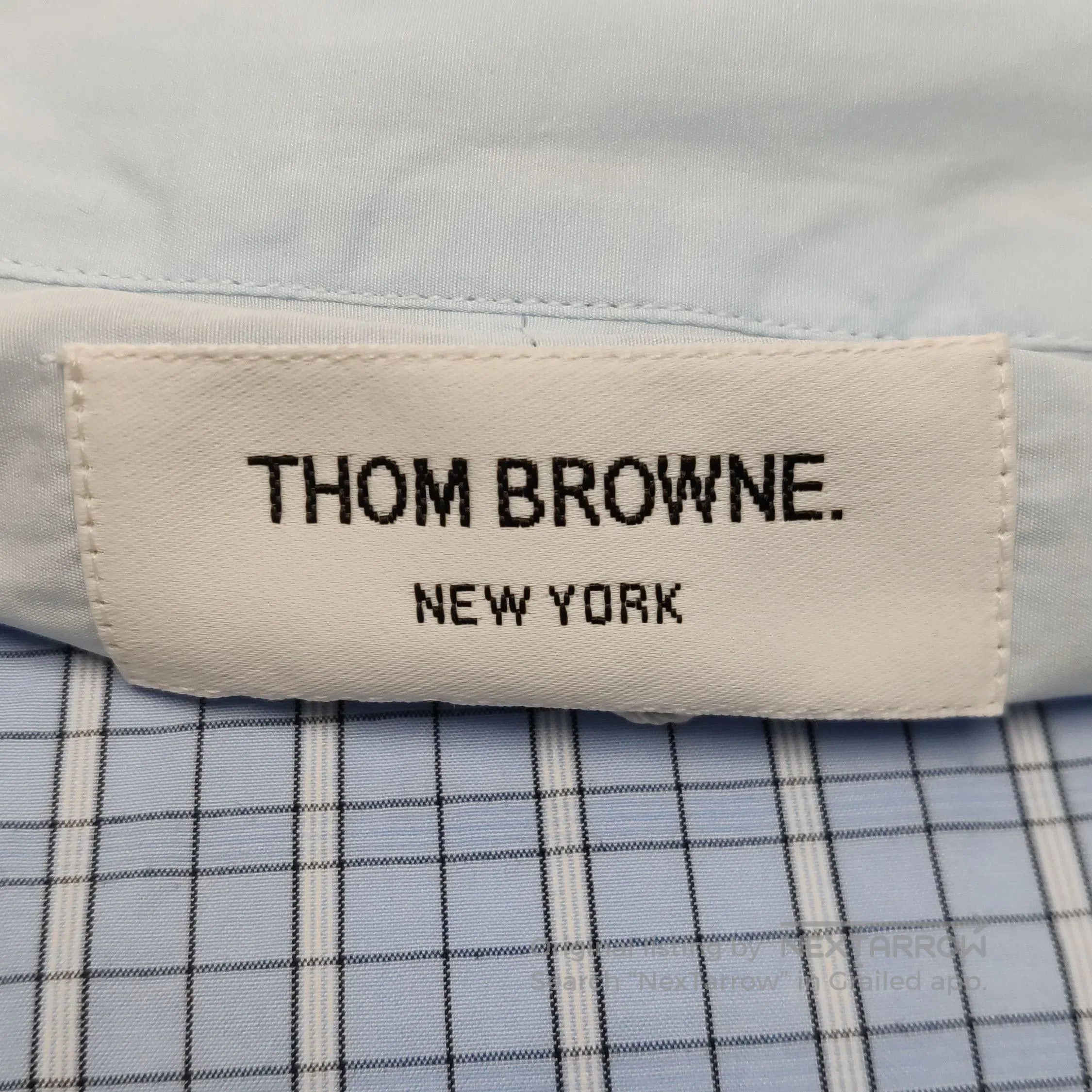 Thom Browne Thom Browne Paneled Check Short-Sleeve Shirt XS. Size US XS / EU 42 / 0 - 5 Thumbnail